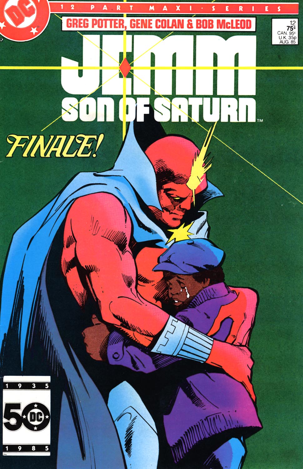 Read online Jemm, Son of Saturn comic -  Issue #12 - 1