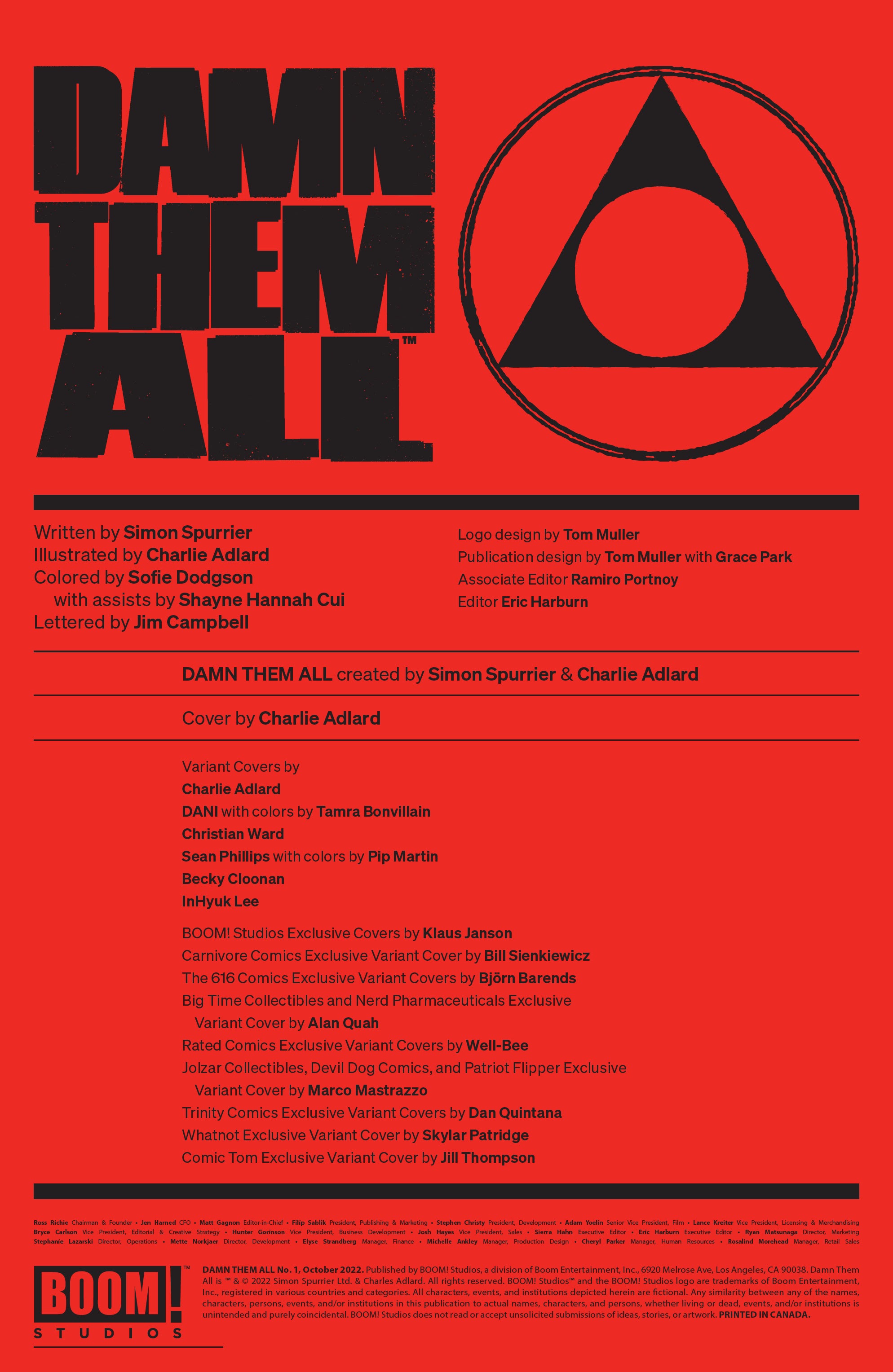 Read online Damn Them All comic -  Issue #1 - 2