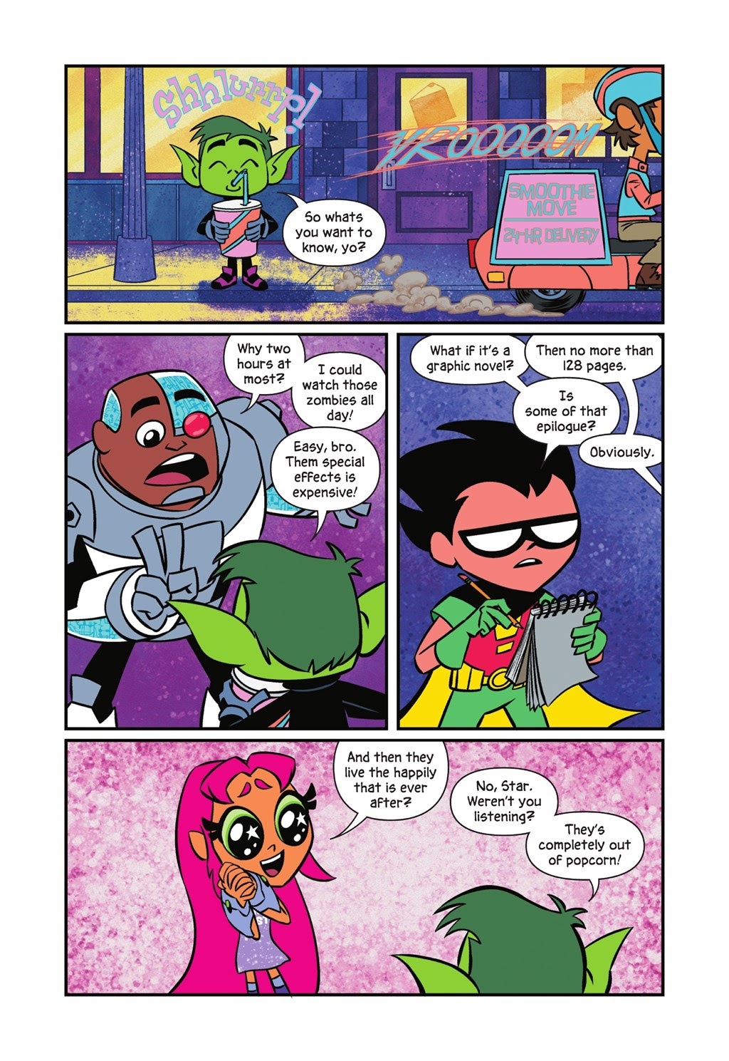 Read online Teen Titans Go! Undead?! comic -  Issue # TPB (Part 2) - 32