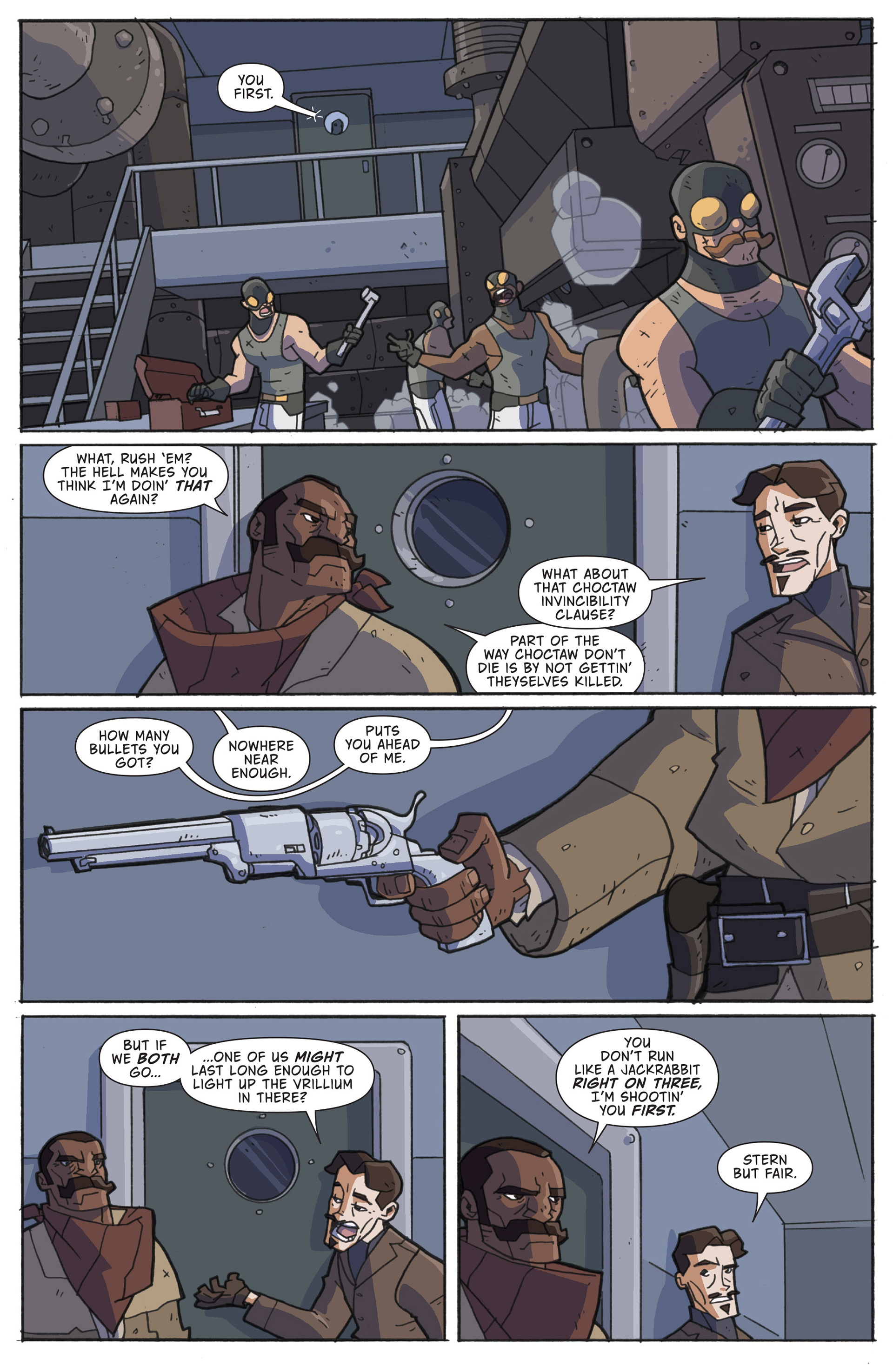 Read online Atomic Robo and the Knights of the Golden Circle comic -  Issue #5 - 9