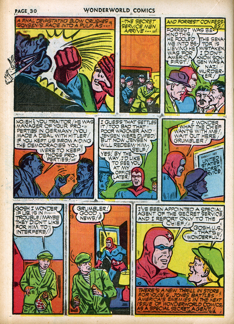 Read online Wonderworld Comics comic -  Issue #30 - 32