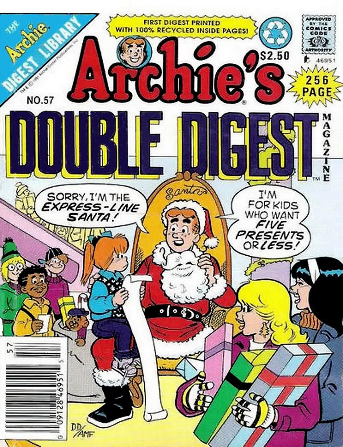Read online Archie's Double Digest Magazine comic -  Issue #57 - 1