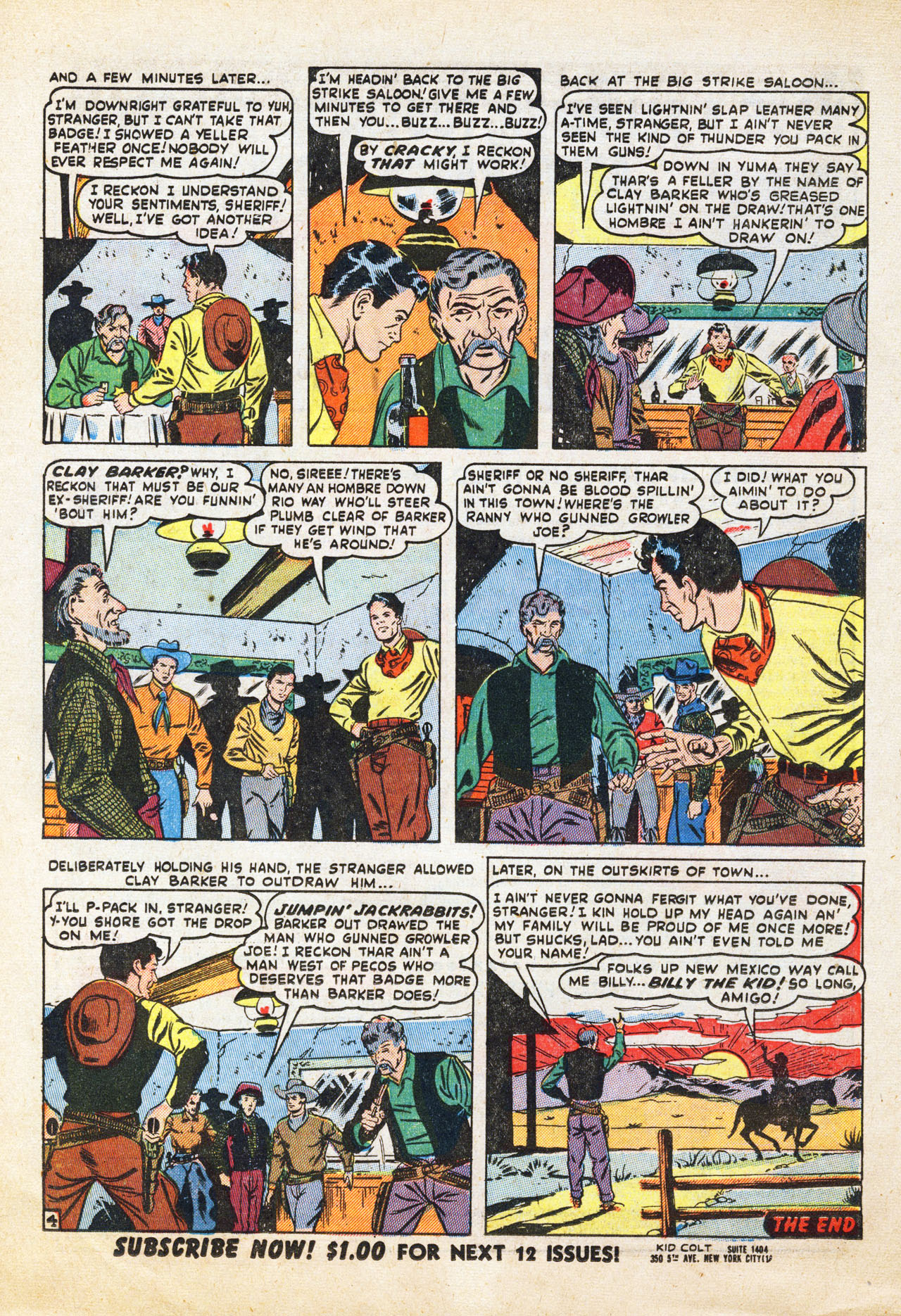 Read online Kid Colt Outlaw comic -  Issue #14 - 23