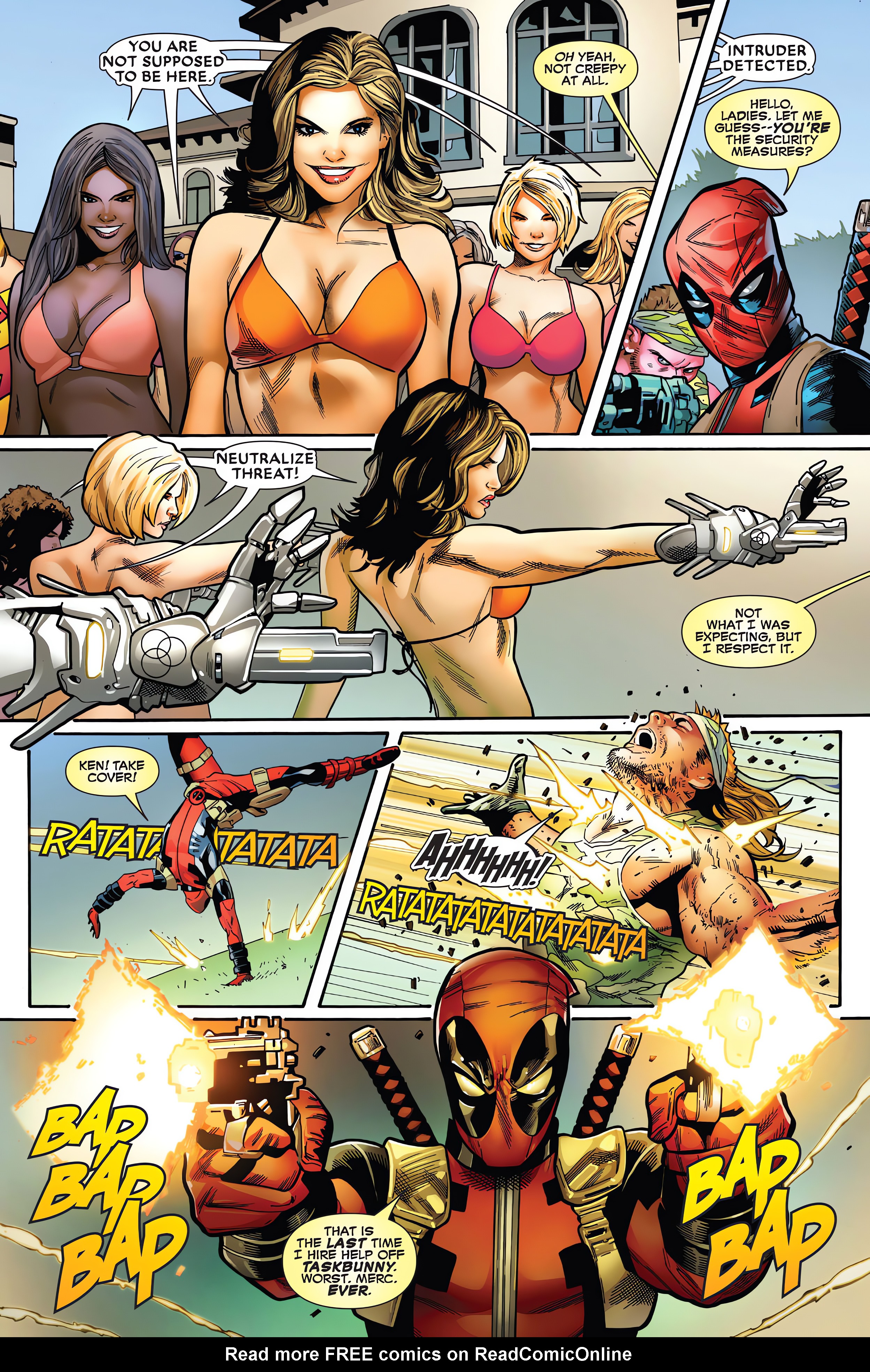 Read online Deadpool: Seven Slaughters comic -  Issue # TPB - 17