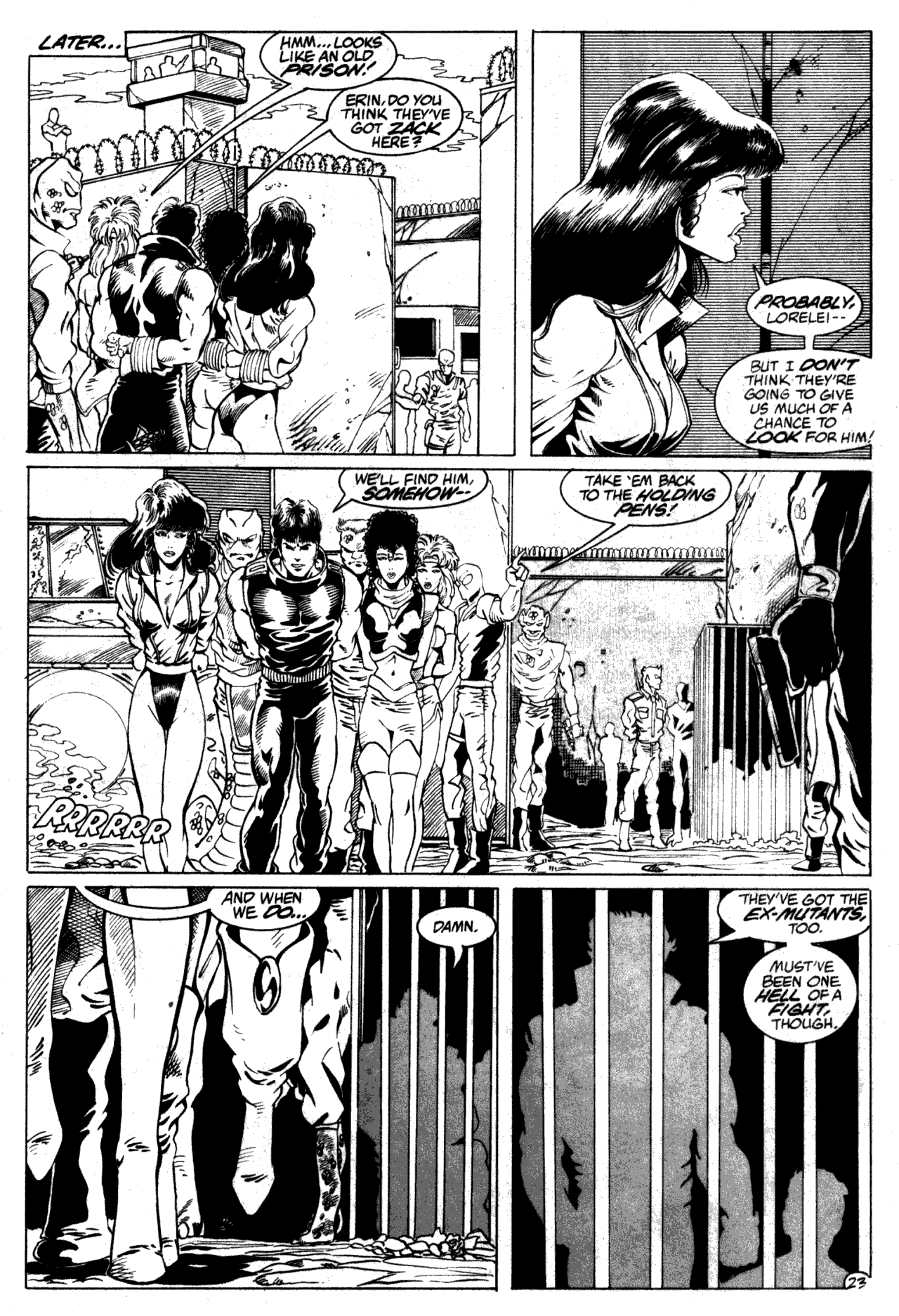 Read online Ex-Mutants (1986) comic -  Issue #7 - 29