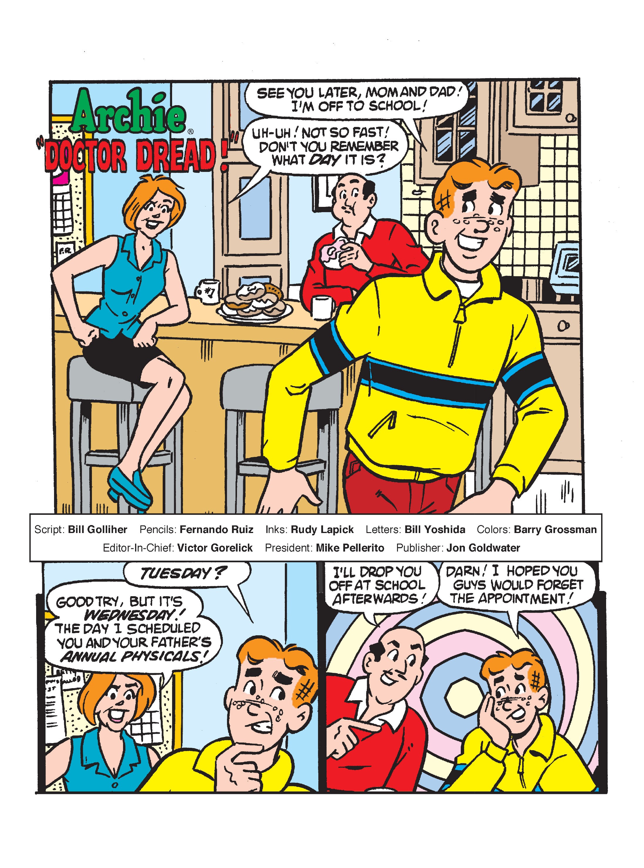 Read online Archie's Double Digest Magazine comic -  Issue #247 - 2
