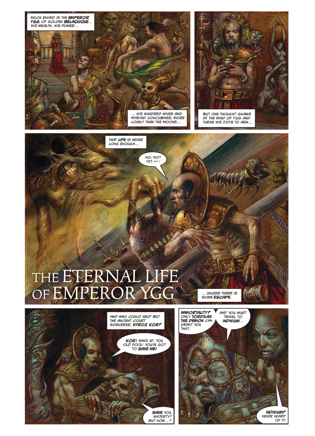 Read online Tales of Telguuth comic -  Issue # TPB - 184