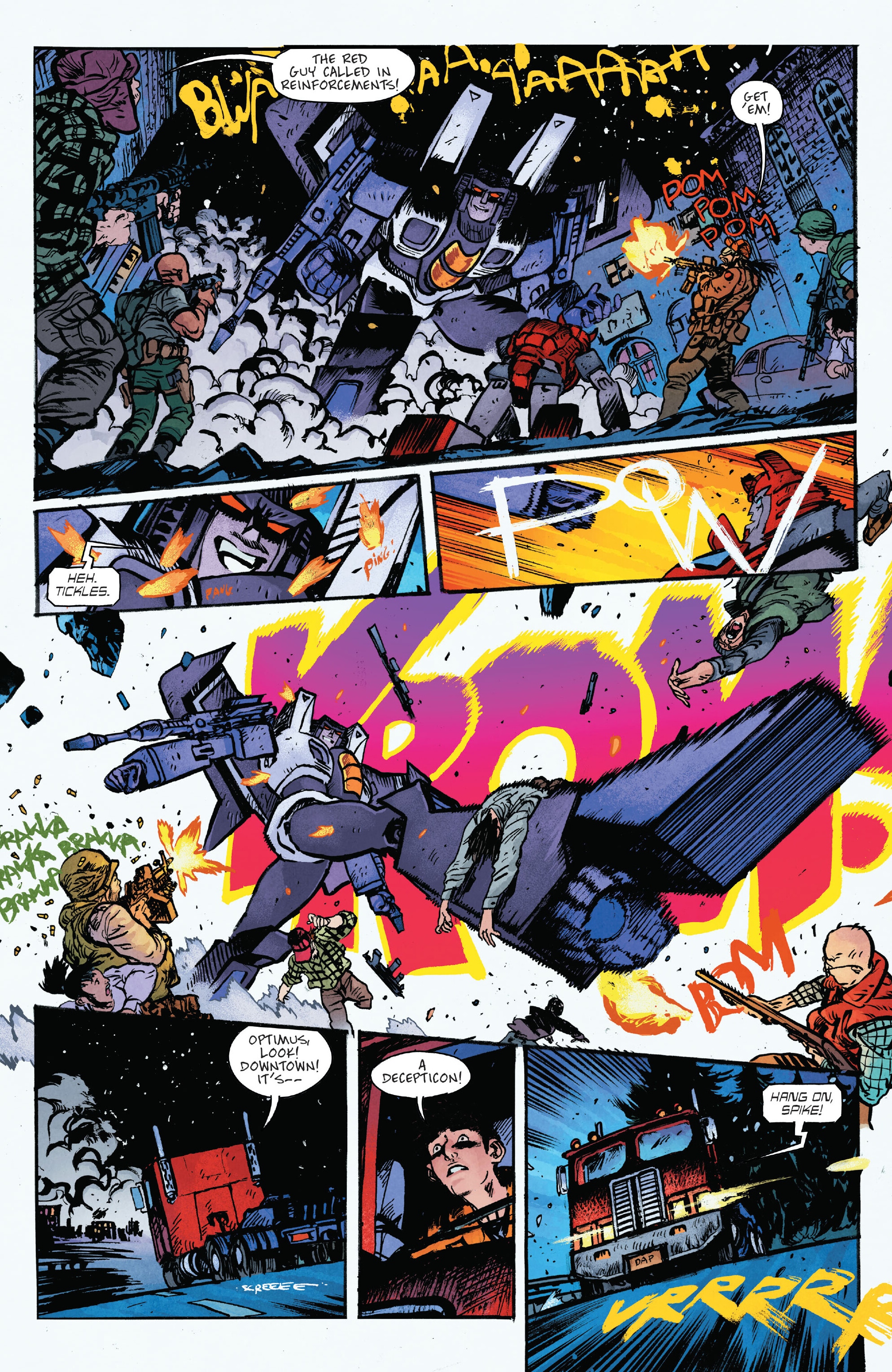 Read online Transformers (2023) comic -  Issue #3 - 10