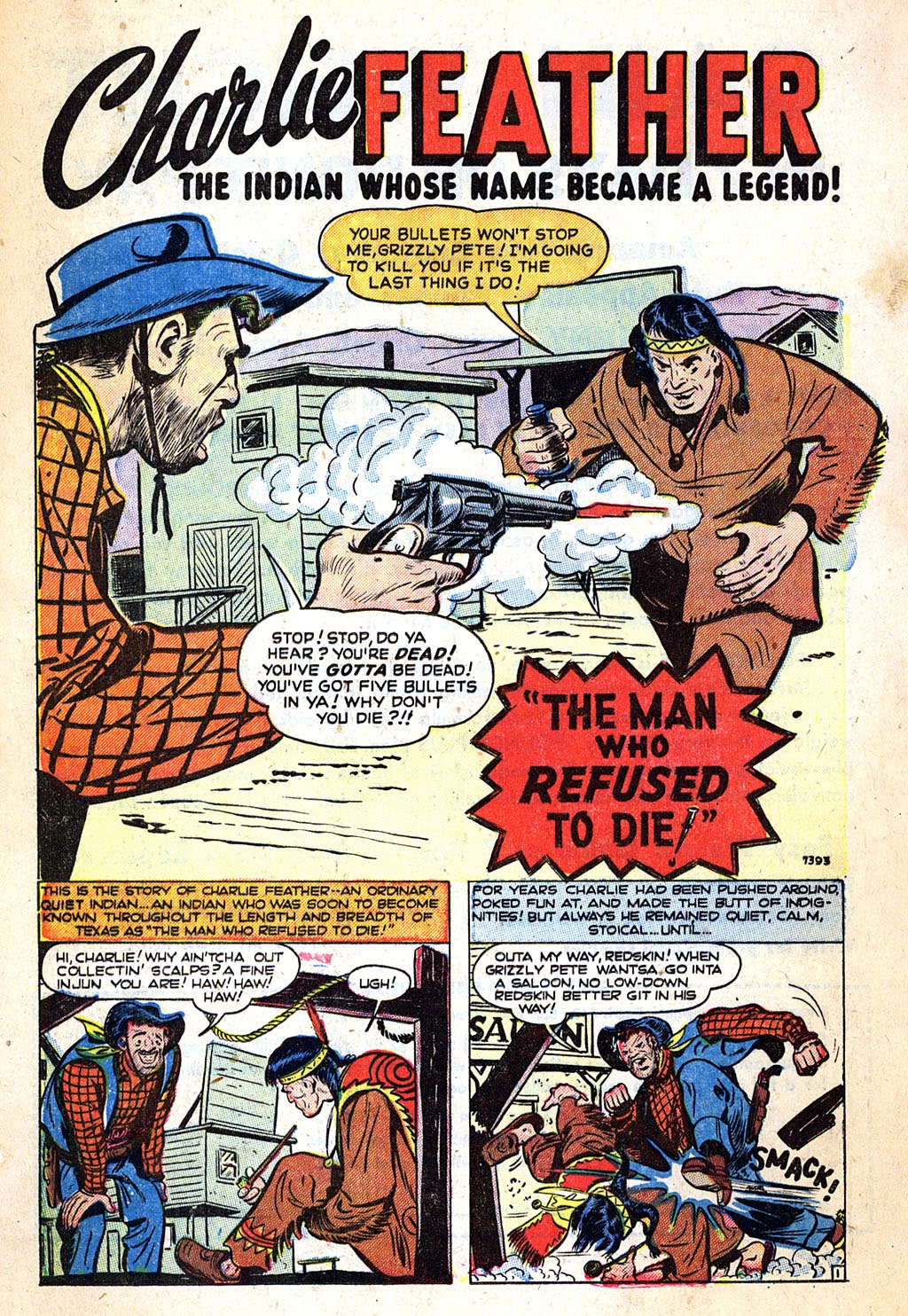 Read online Western Thrillers (1954) comic -  Issue #1 - 12