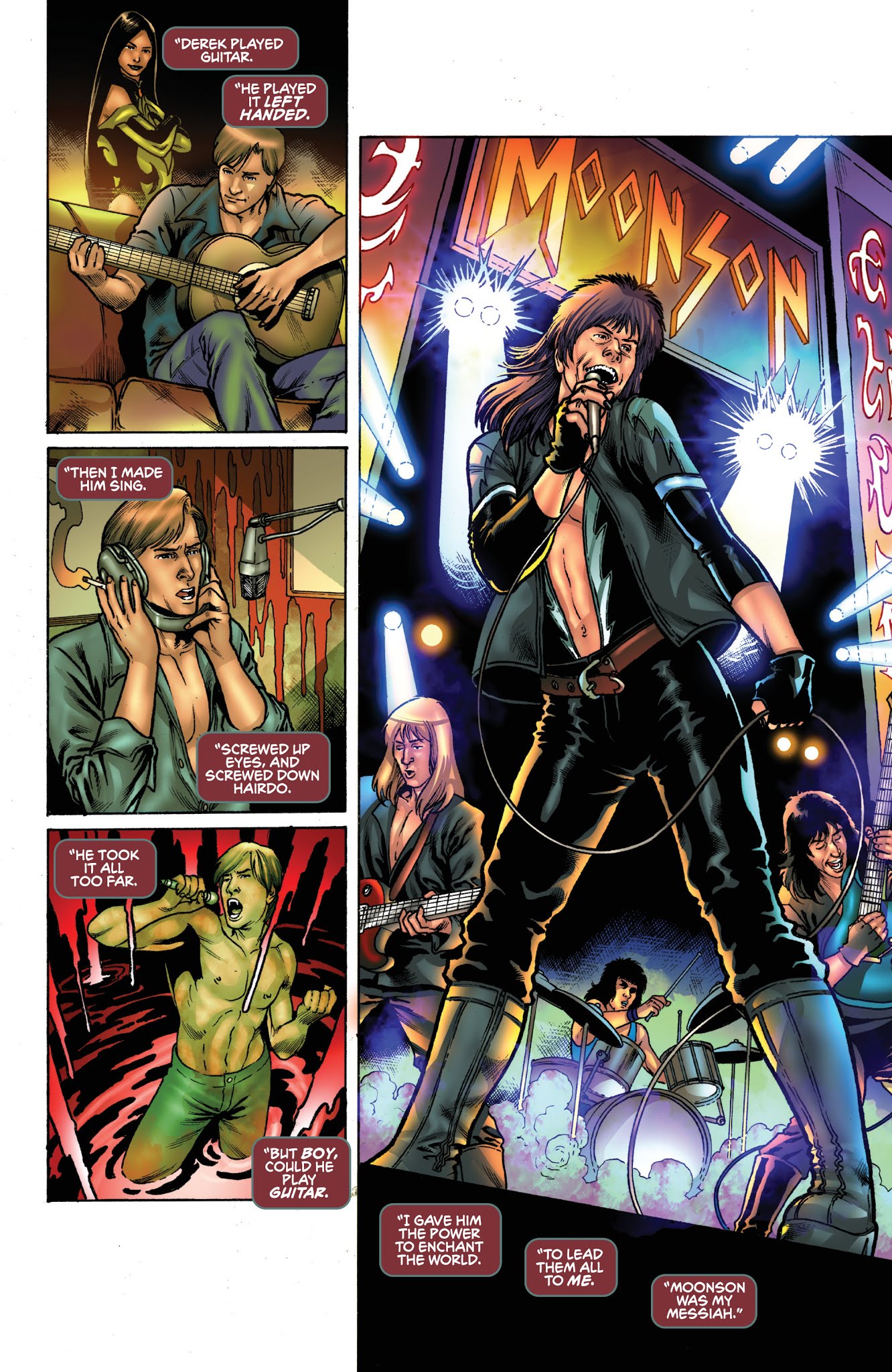 Read online KISS: Blood and Stardust comic -  Issue #2 - 16