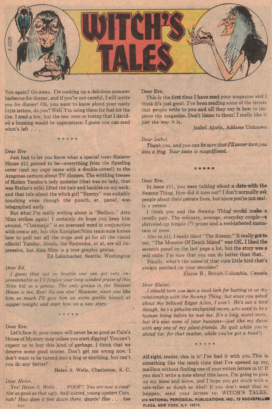 Read online Secrets of Sinister House comic -  Issue #15 - 32