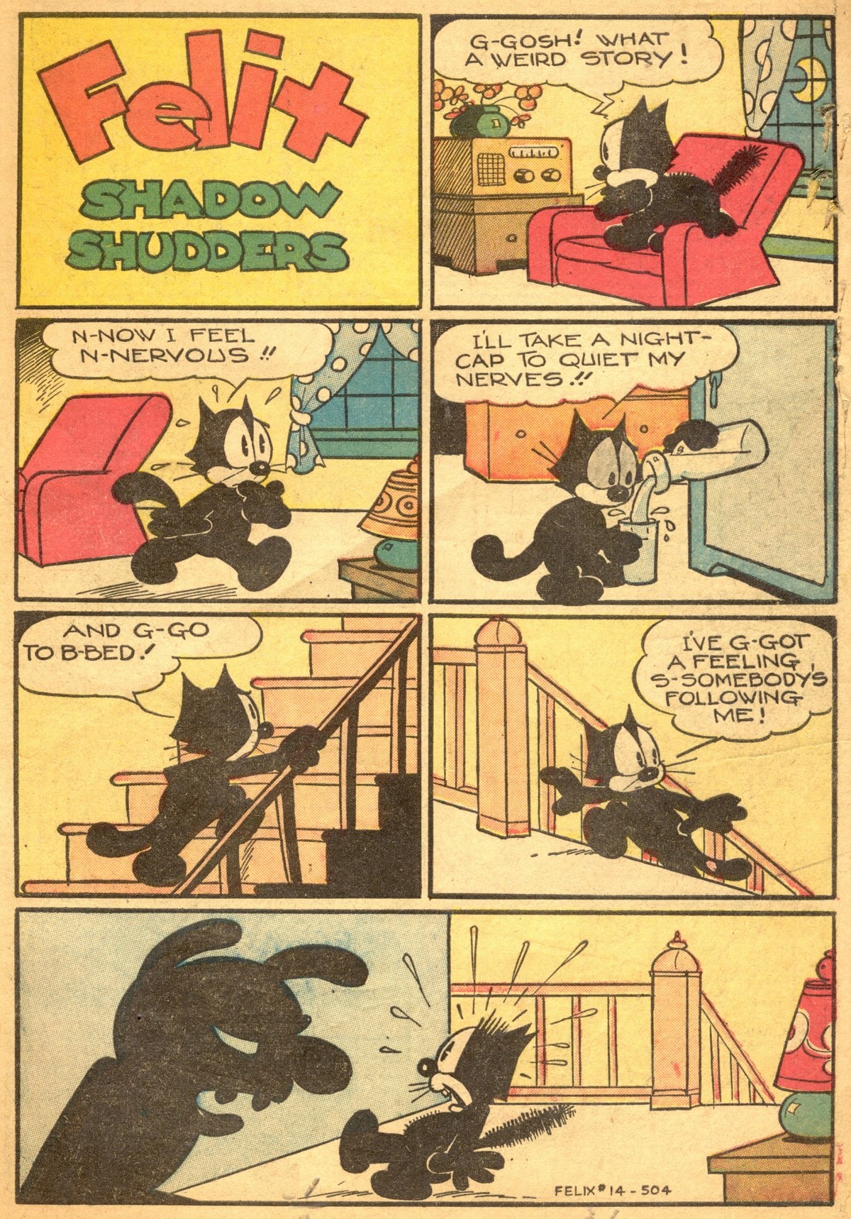 Read online Felix the Cat (1948) comic -  Issue #14 - 3