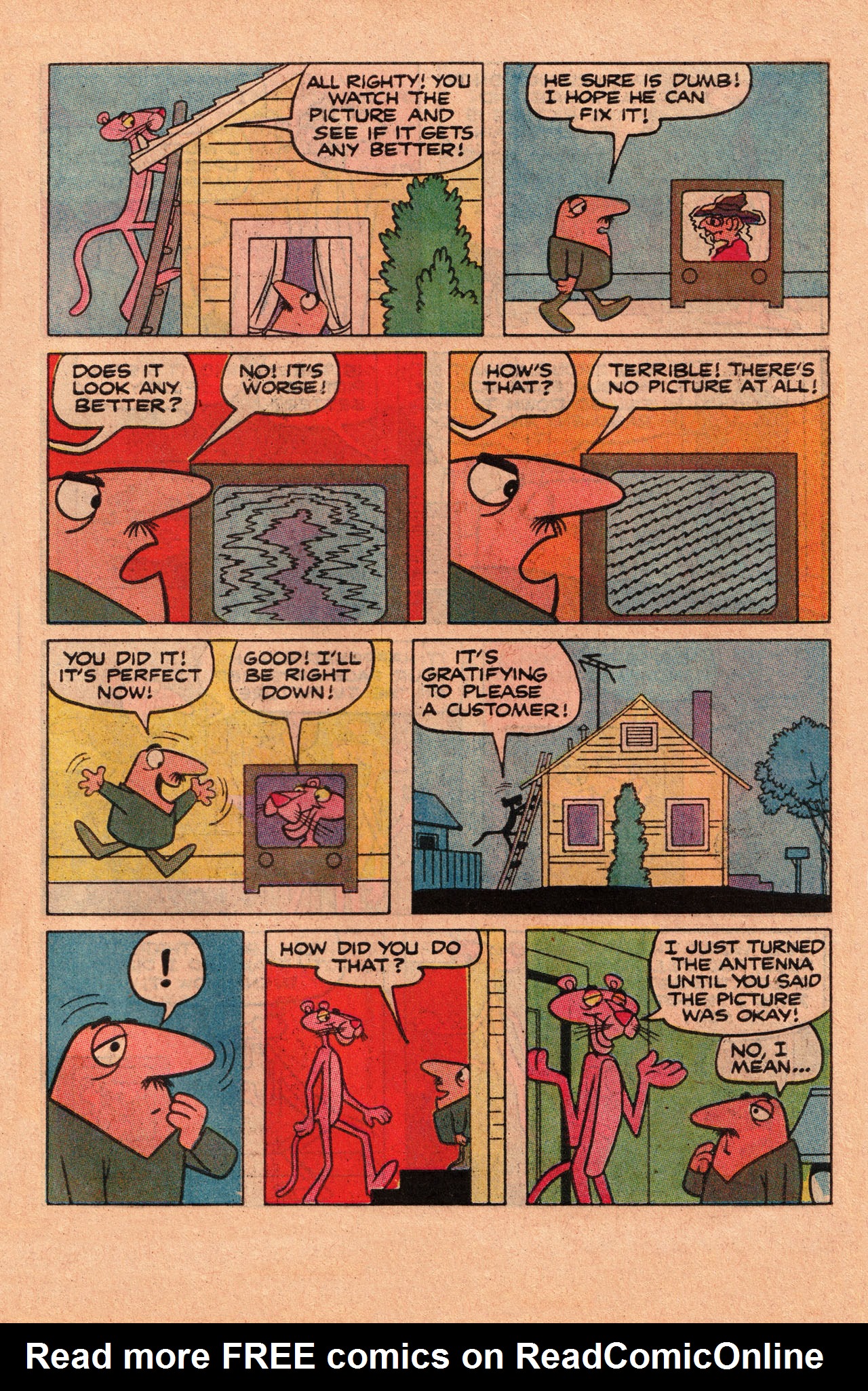 Read online The Pink Panther (1971) comic -  Issue #83 - 31