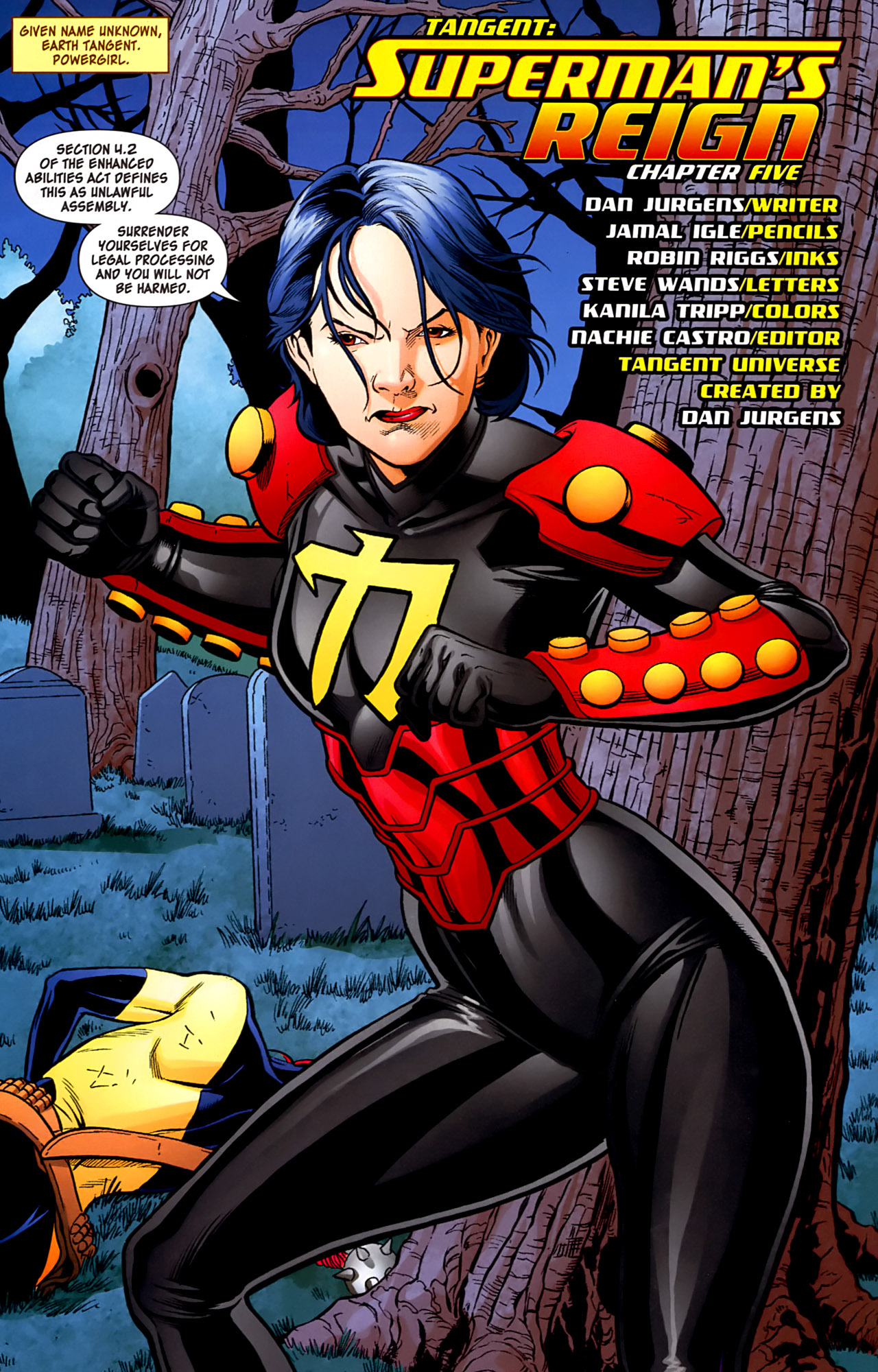 Read online Tangent: Superman's Reign comic -  Issue #5 - 2