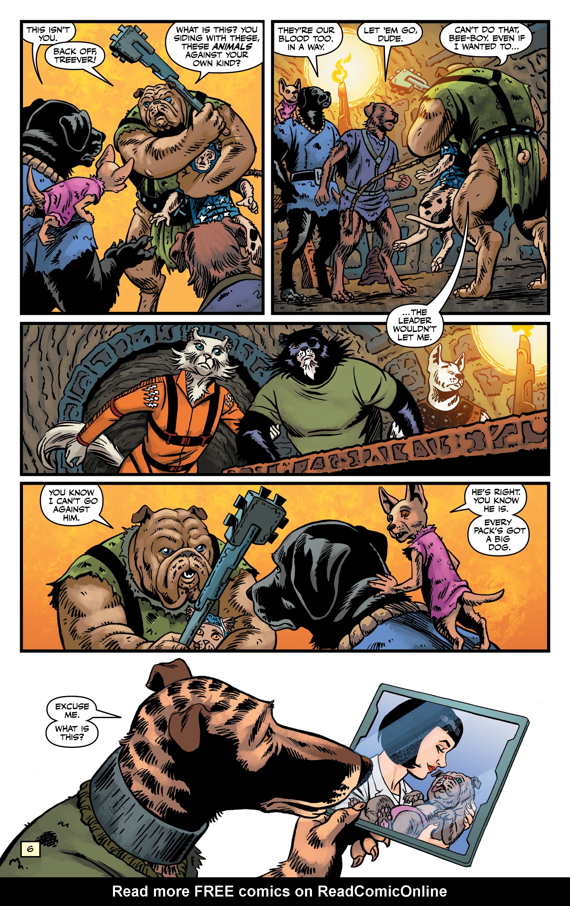 Read online Captain Ginger Season 2 comic -  Issue #5 - 8