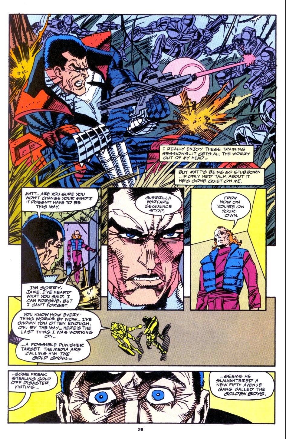 Read online Punisher 2099 comic -  Issue #18 - 20