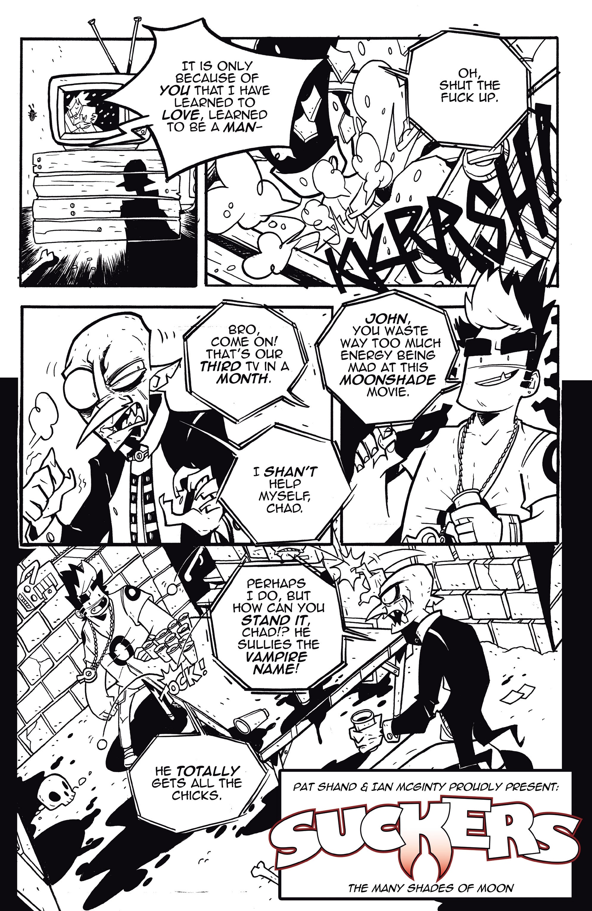 Read online Suckers comic -  Issue #0 - 4