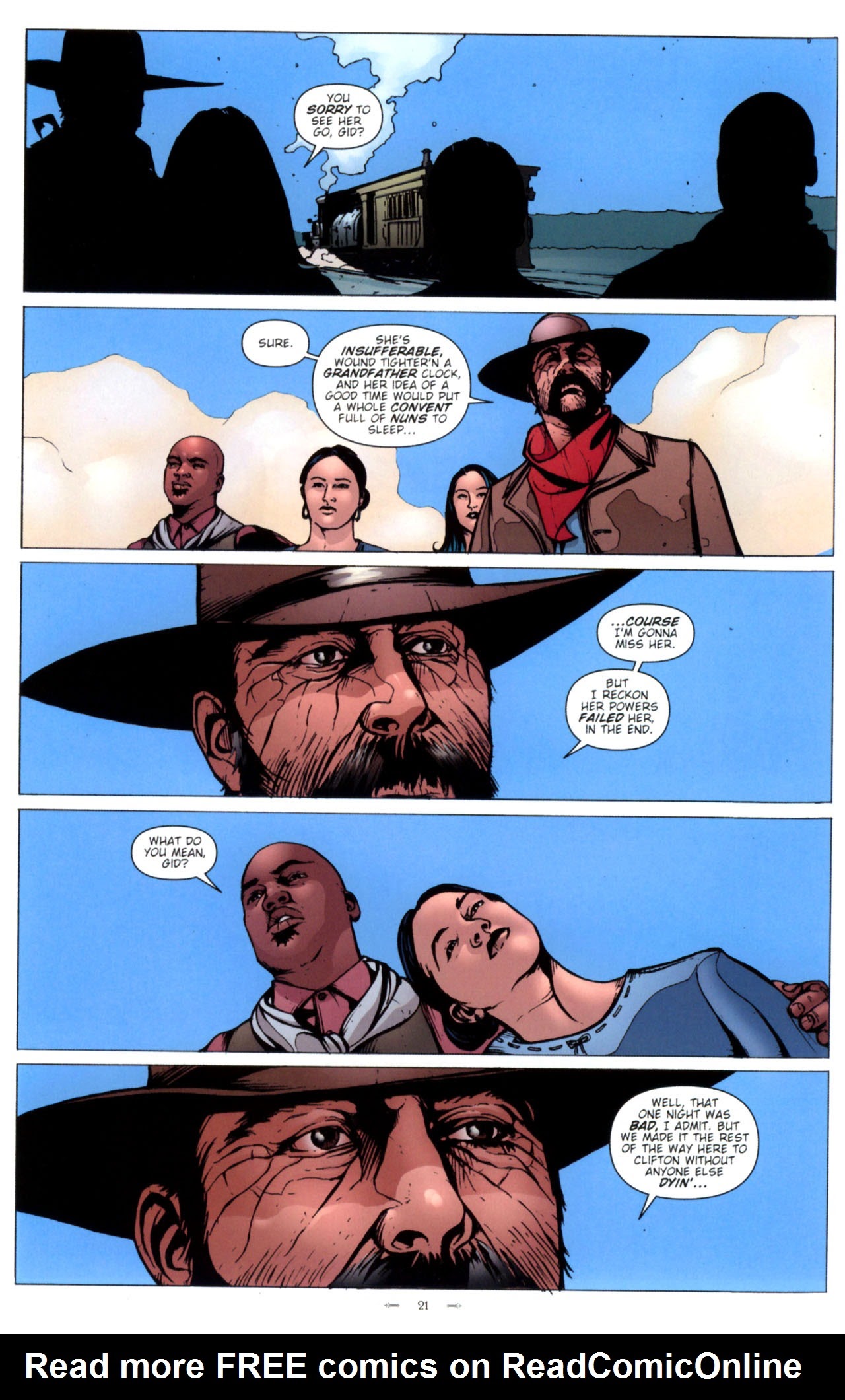 Read online Desperadoes: Banners of Gold comic -  Issue #4 - 23