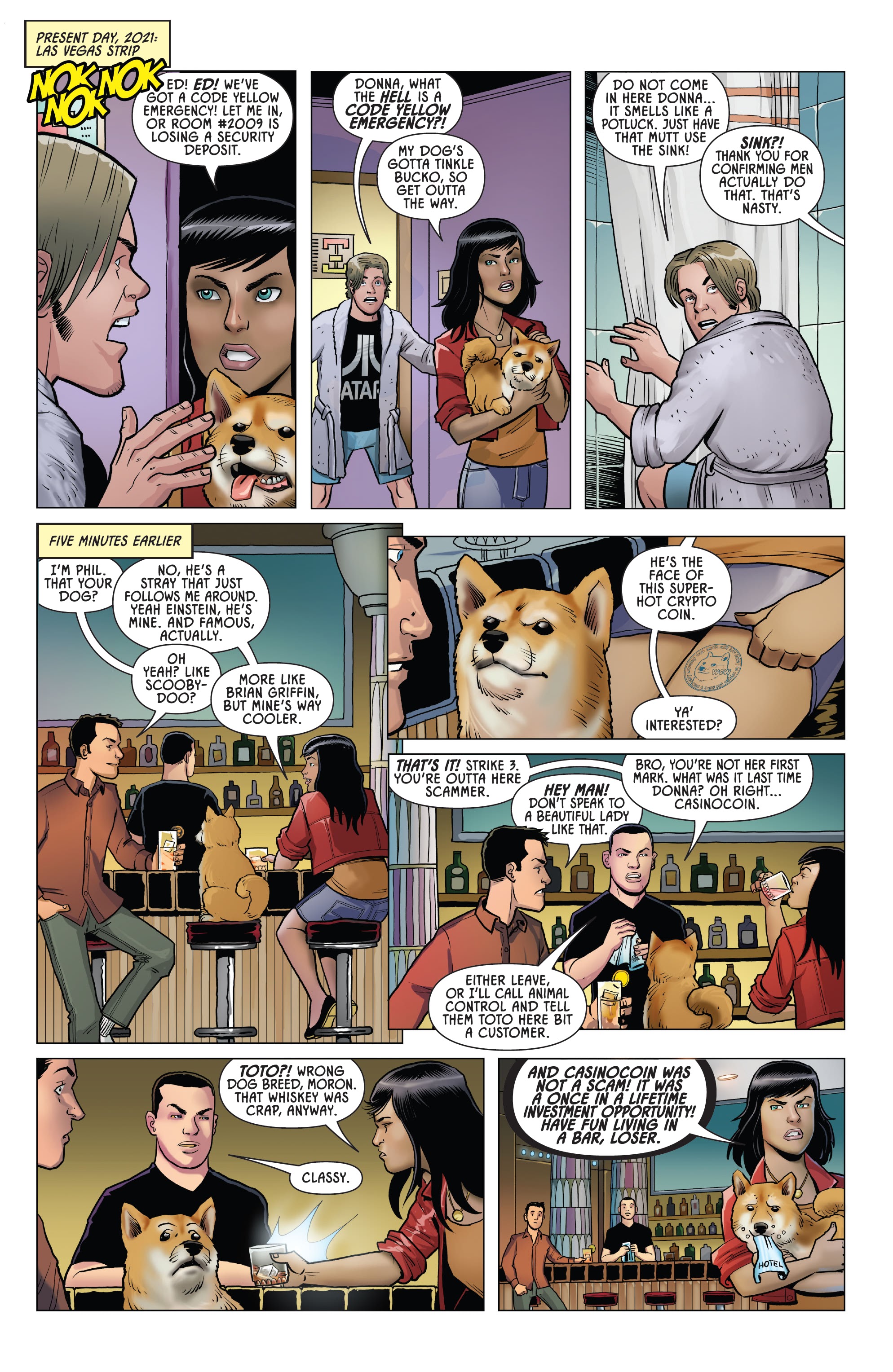 Read online Crypterns Ep1 "Viva la Doge" comic -  Issue # Full - 5