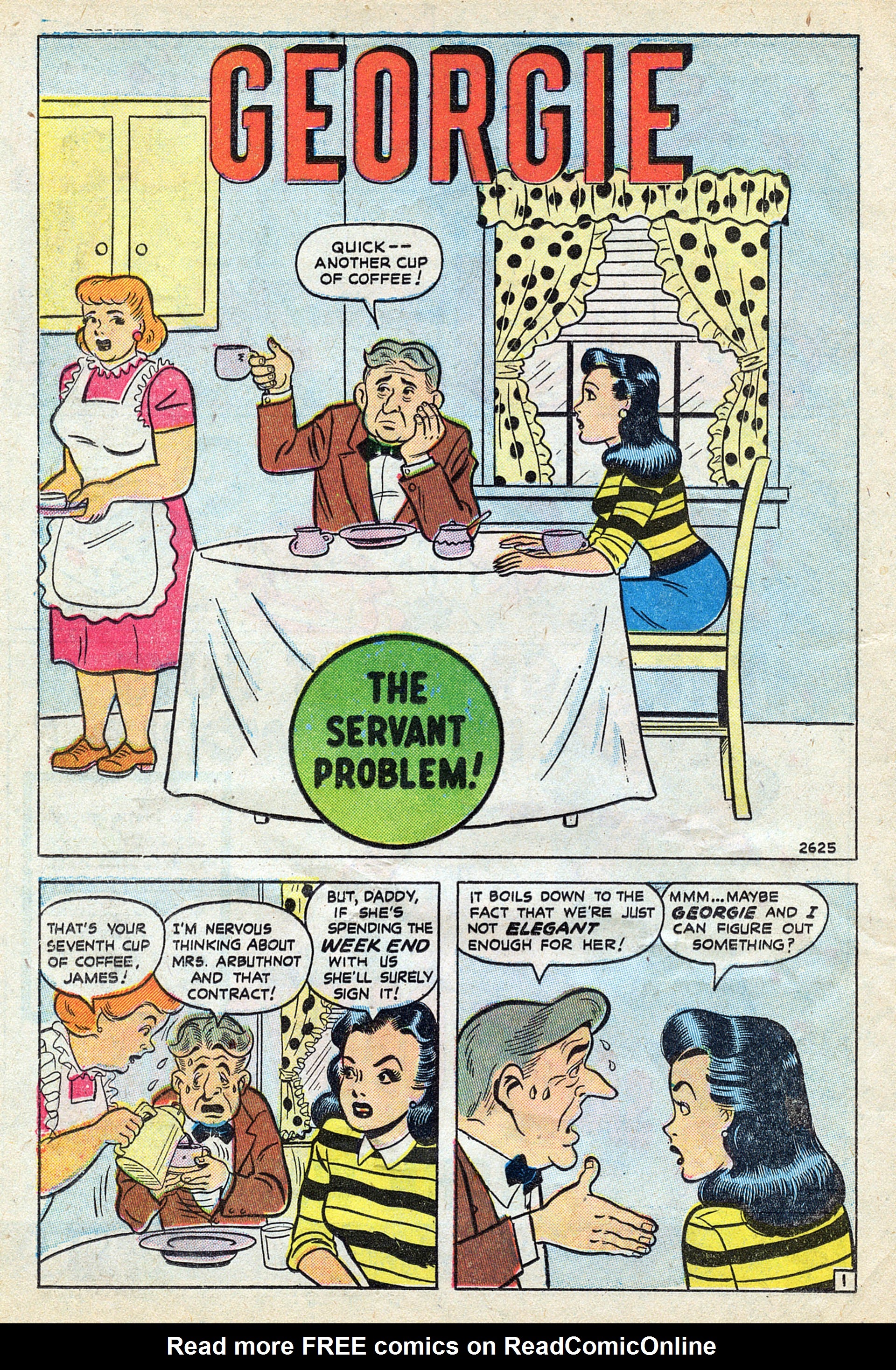 Read online Georgie Comics (1949) comic -  Issue #26 - 12