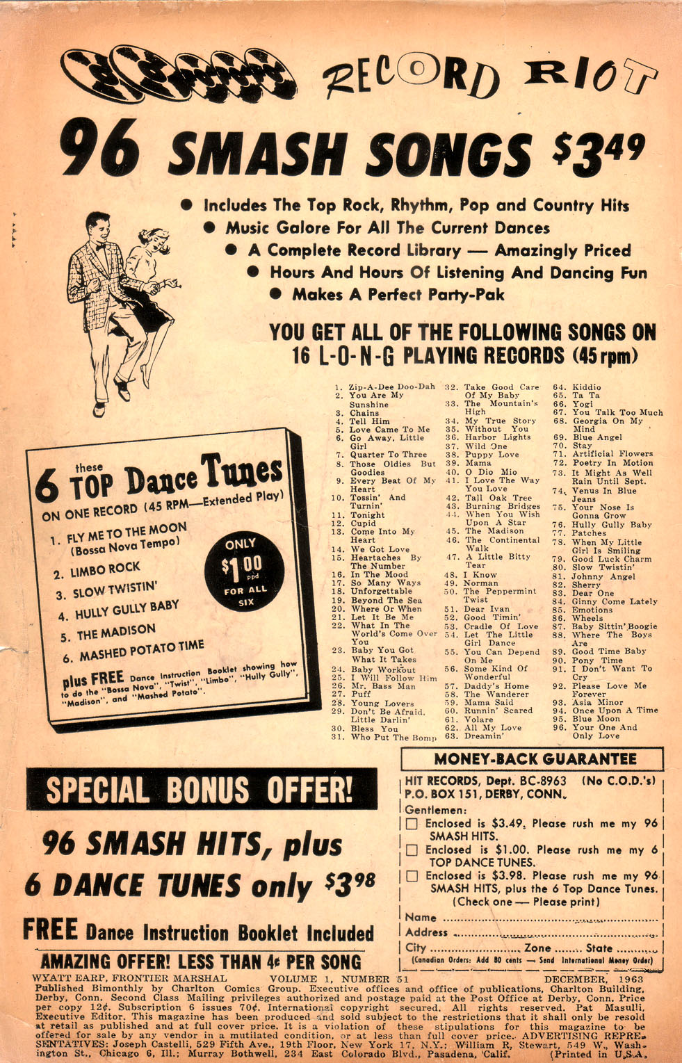 Read online Wyatt Earp Frontier Marshal comic -  Issue #51 - 2