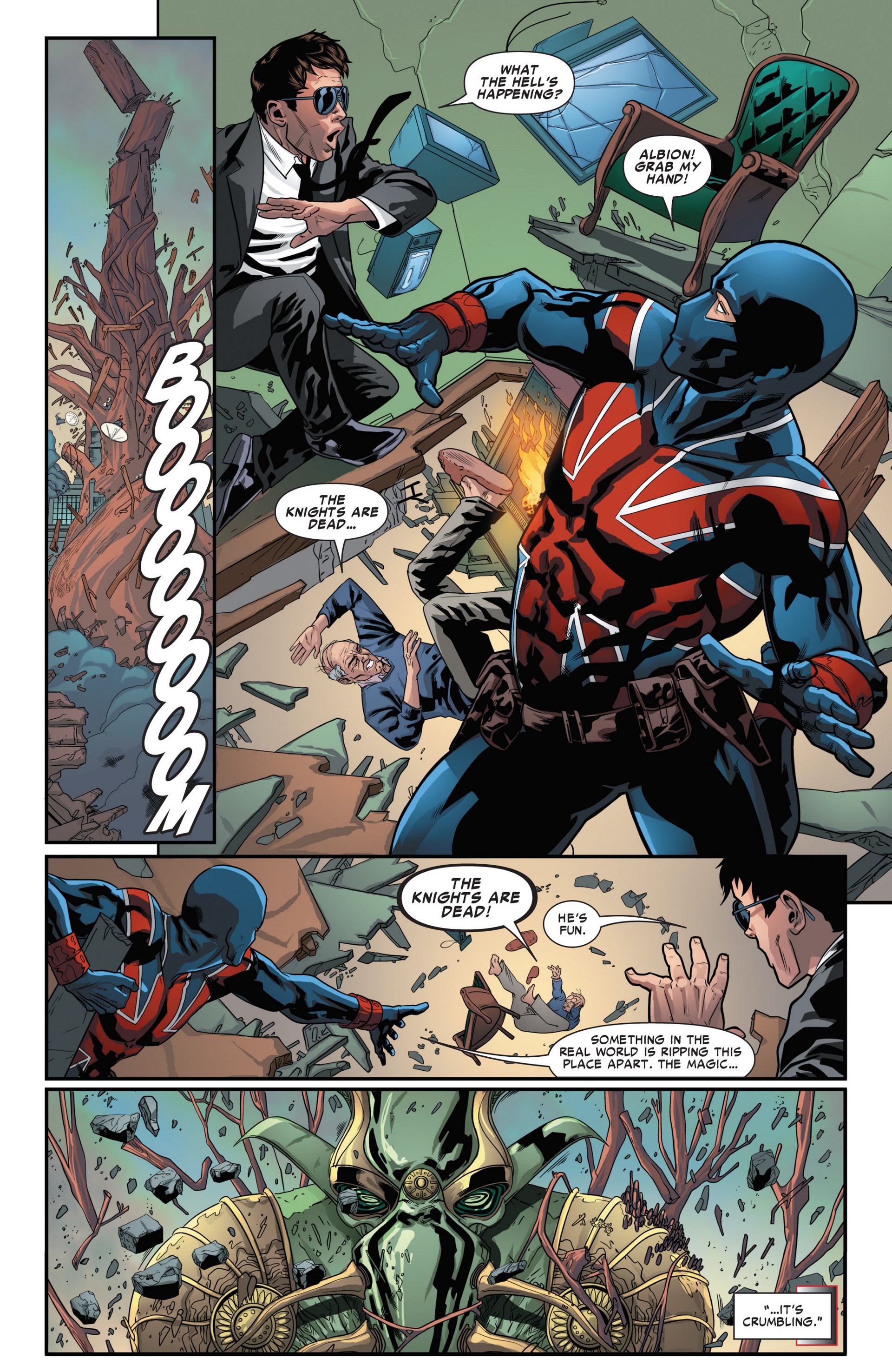 Read online Revolutionary War: Knights of Pendragon comic -  Issue # Full - 12