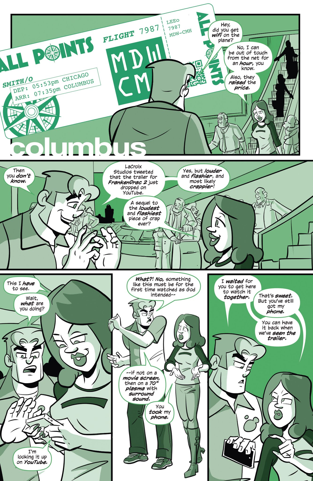 Read online Long Distance comic -  Issue #4 - 17