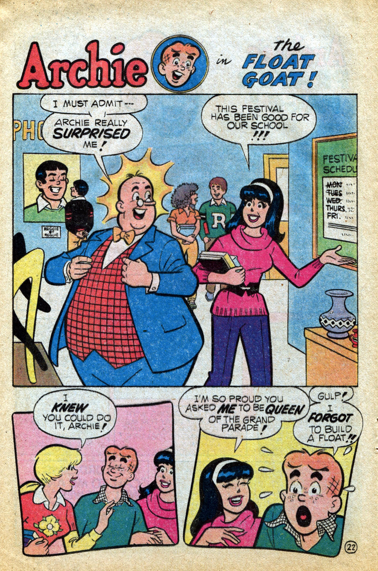 Read online Archie's Festival comic -  Issue # Full - 23