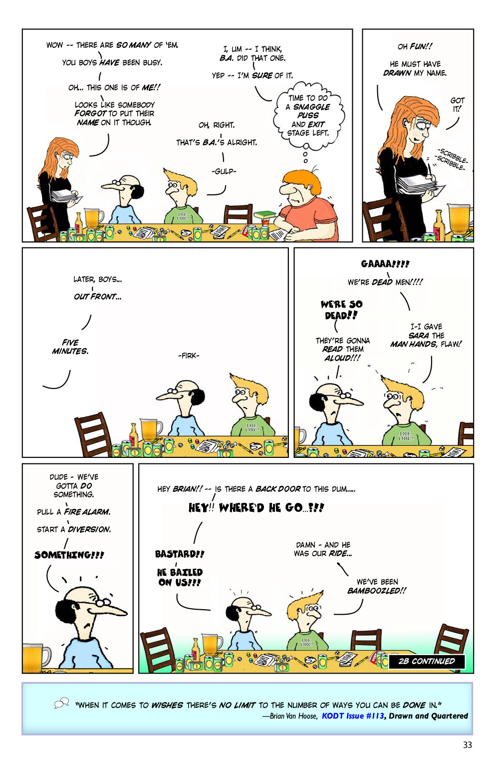 Read online Knights of the Dinner Table comic -  Issue #195 - 35