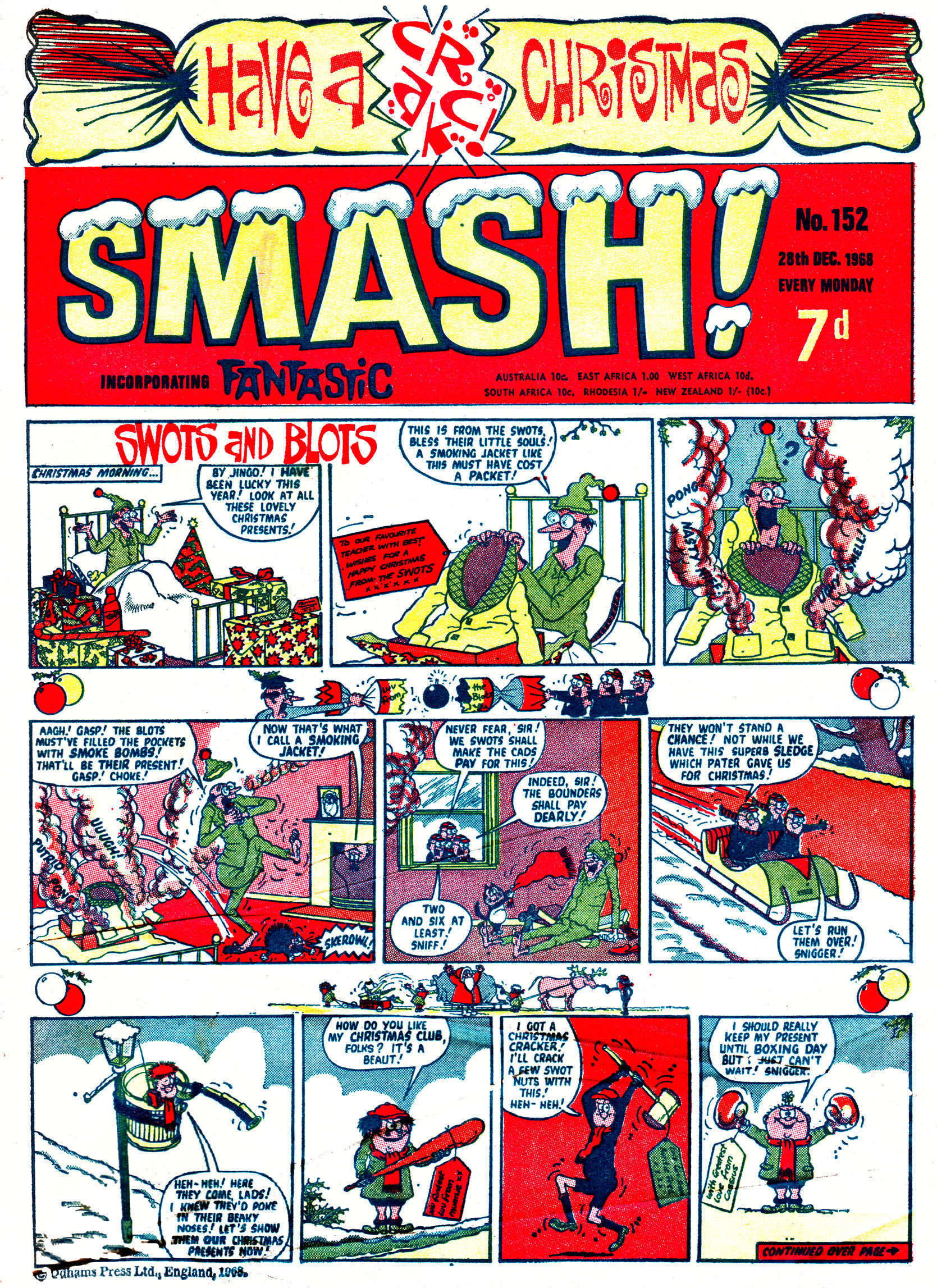 Read online Smash! (1966) comic -  Issue #152 - 1