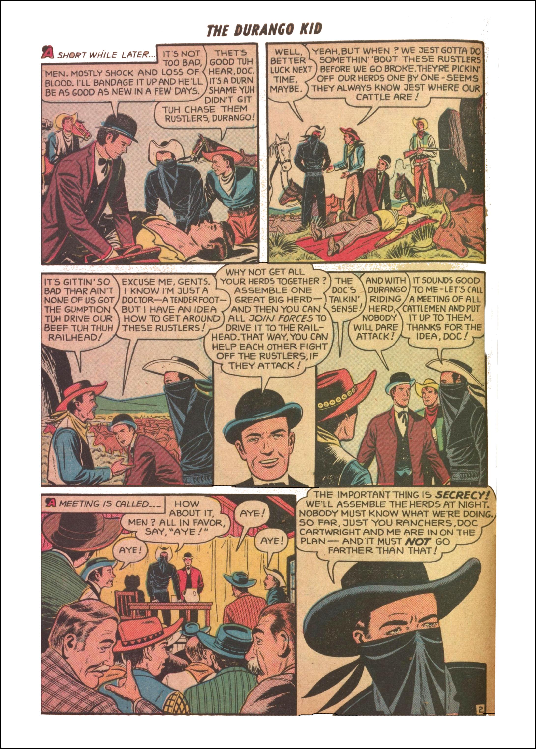 Read online Charles Starrett as The Durango Kid comic -  Issue #27 - 4