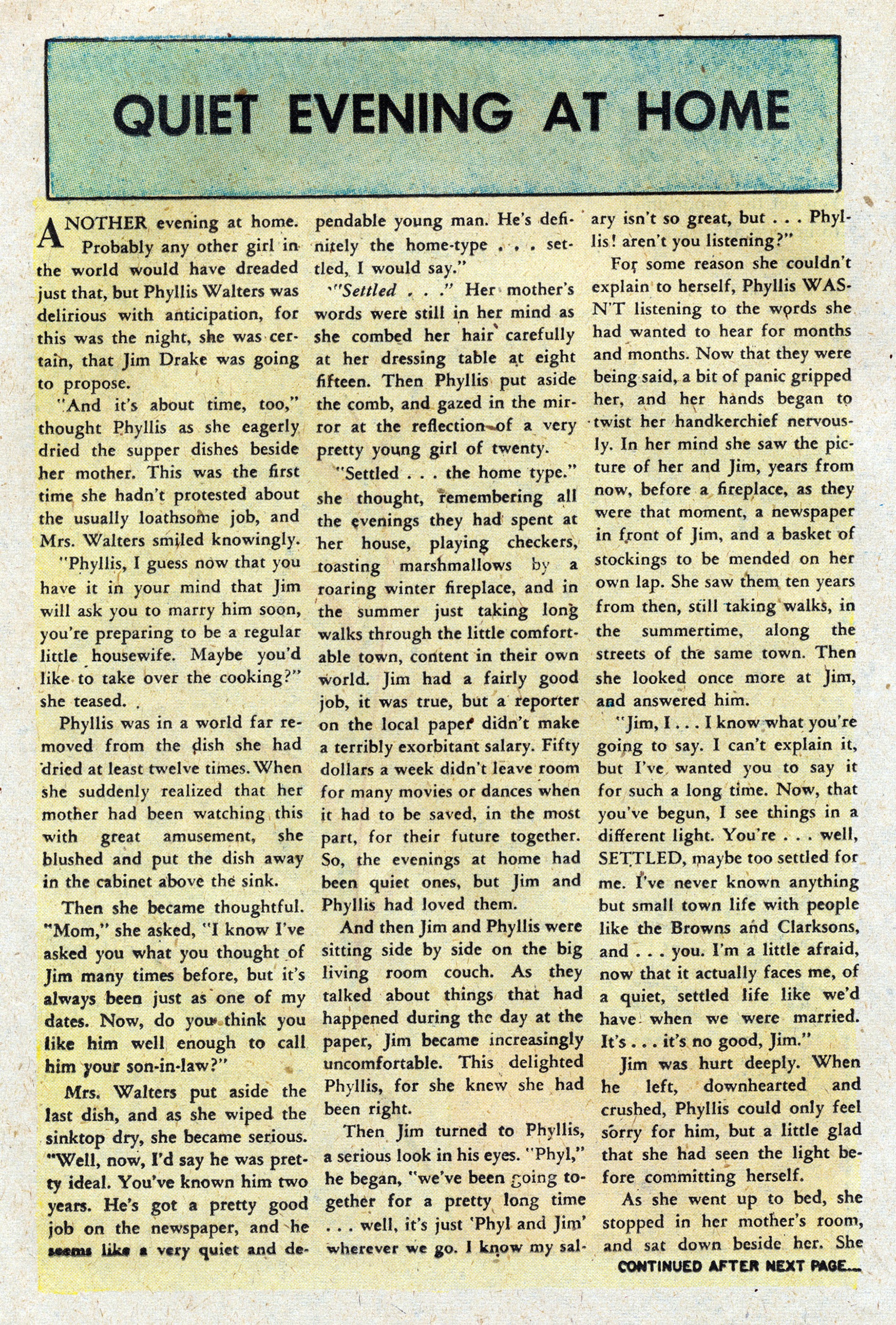 Read online Love Tales comic -  Issue #56 - 16