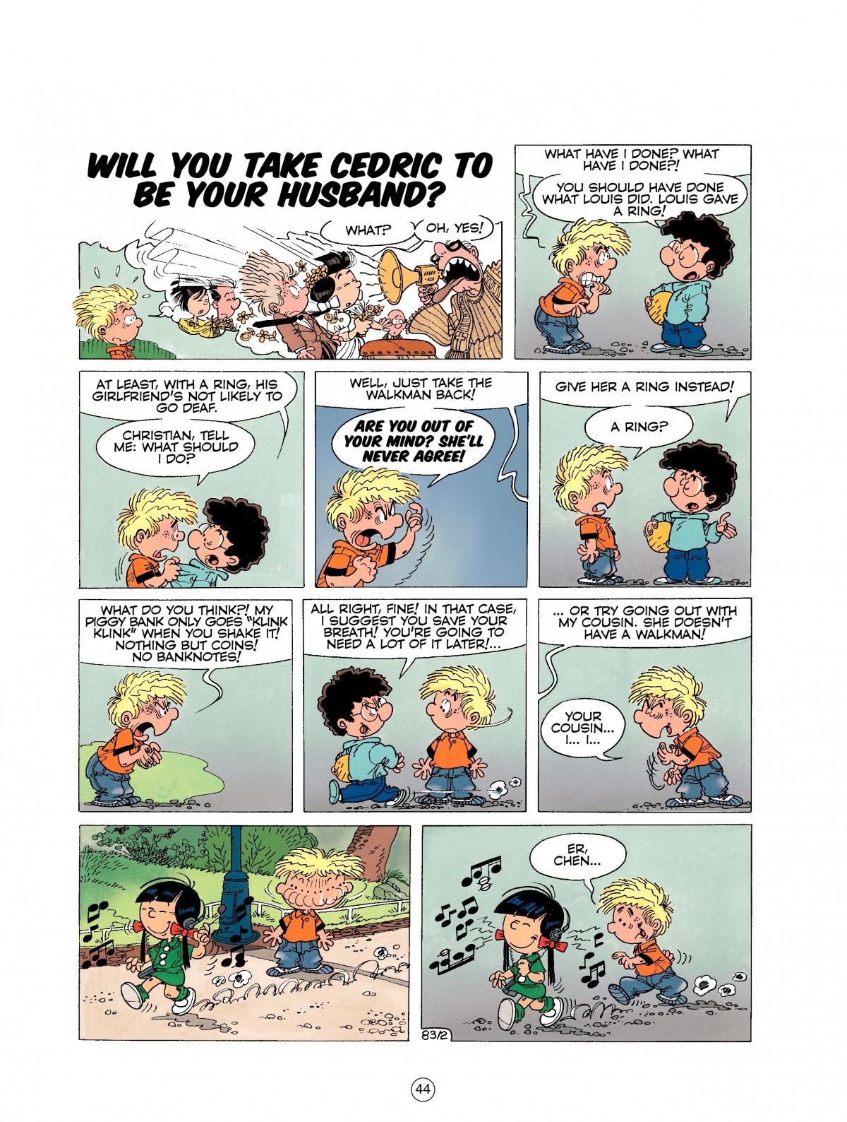 Read online Cedric comic -  Issue #4 - 44