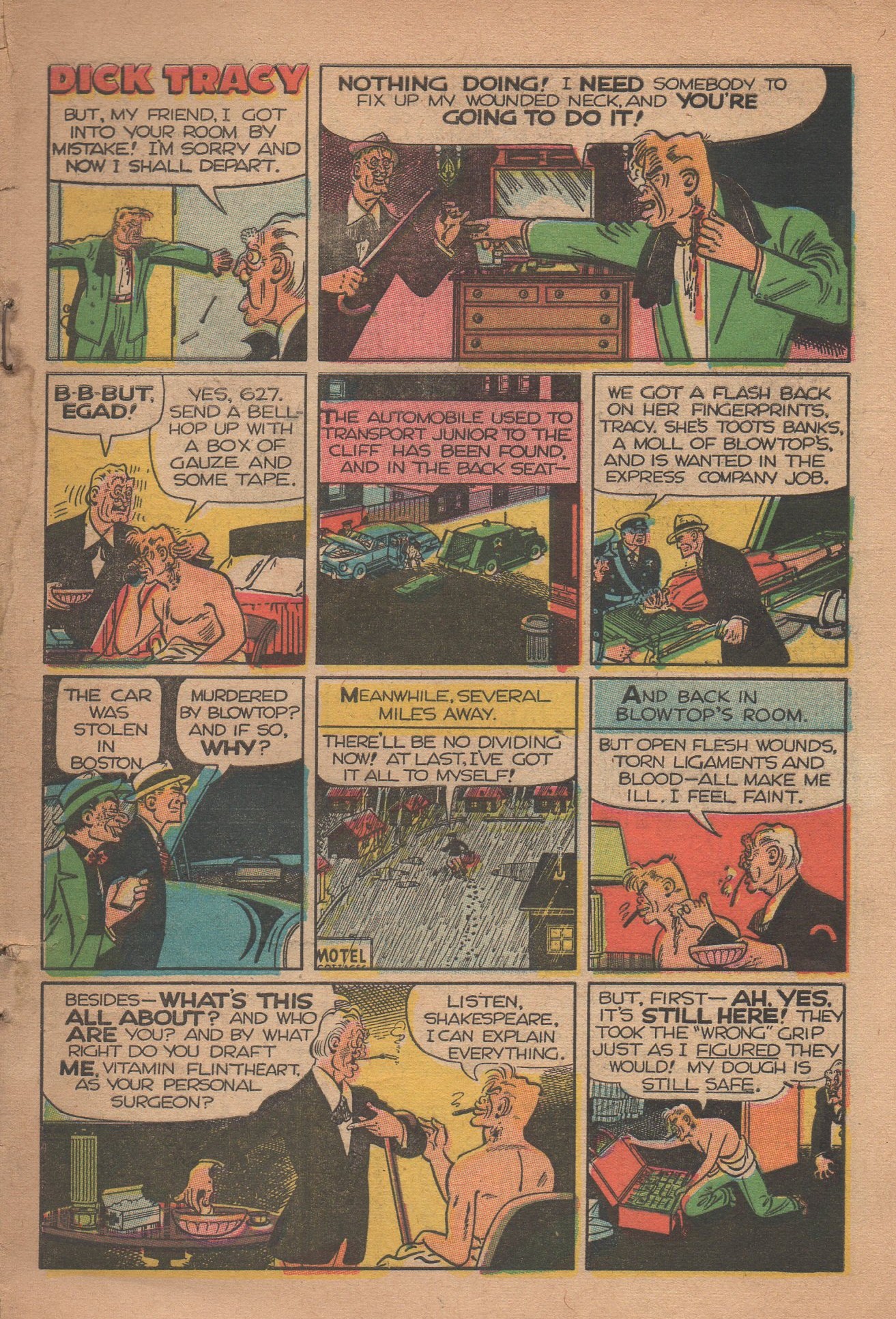 Read online Dick Tracy comic -  Issue #142 - 37