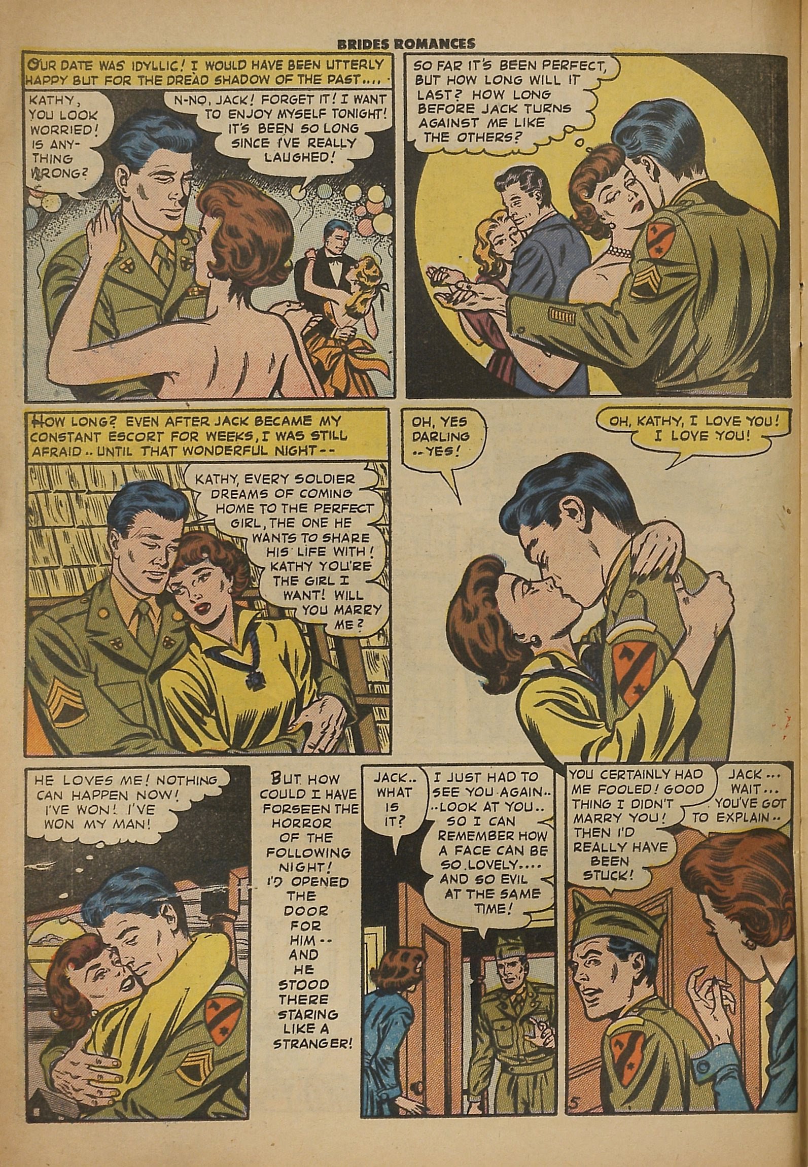 Read online Brides Romances comic -  Issue #1 - 22