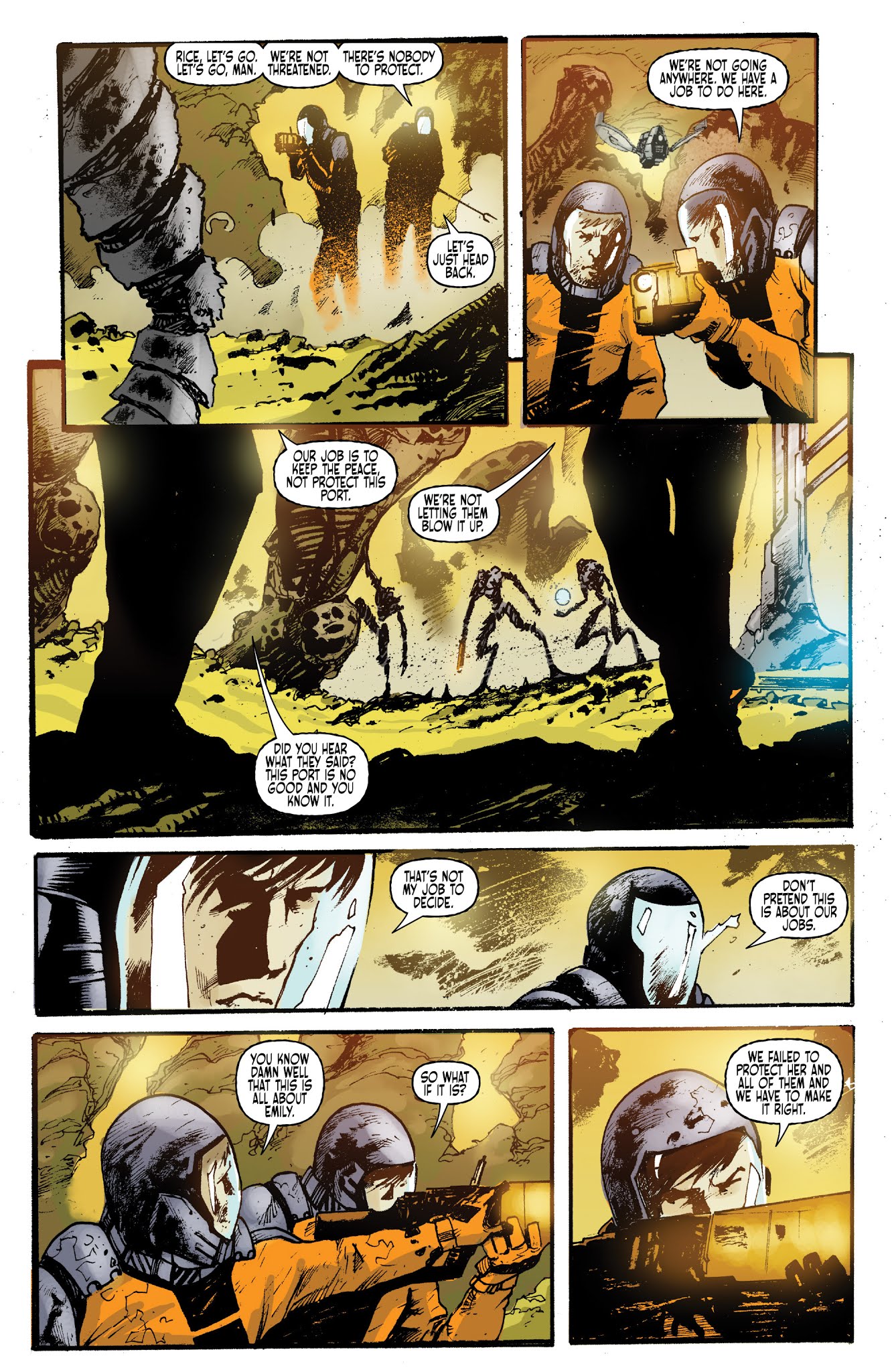 Read online Port of Earth comic -  Issue #8 - 11