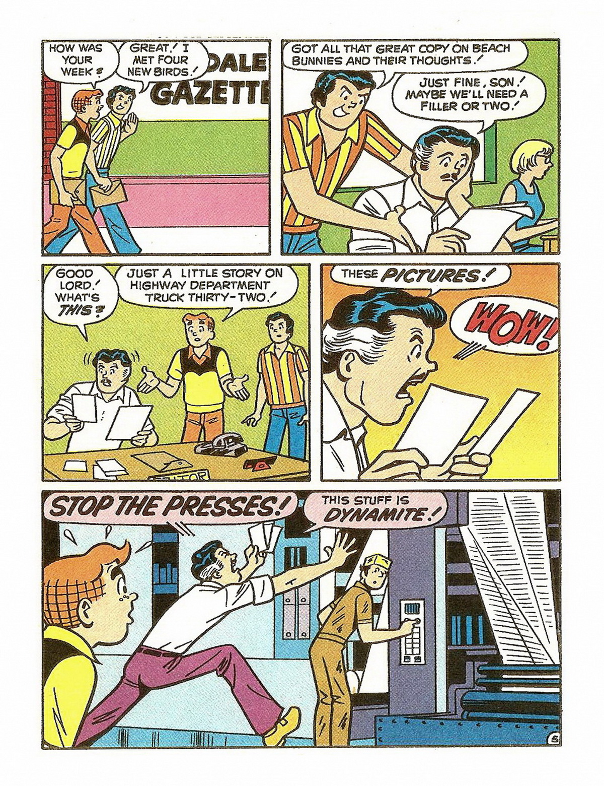 Read online Archie's Double Digest Magazine comic -  Issue #102 - 183