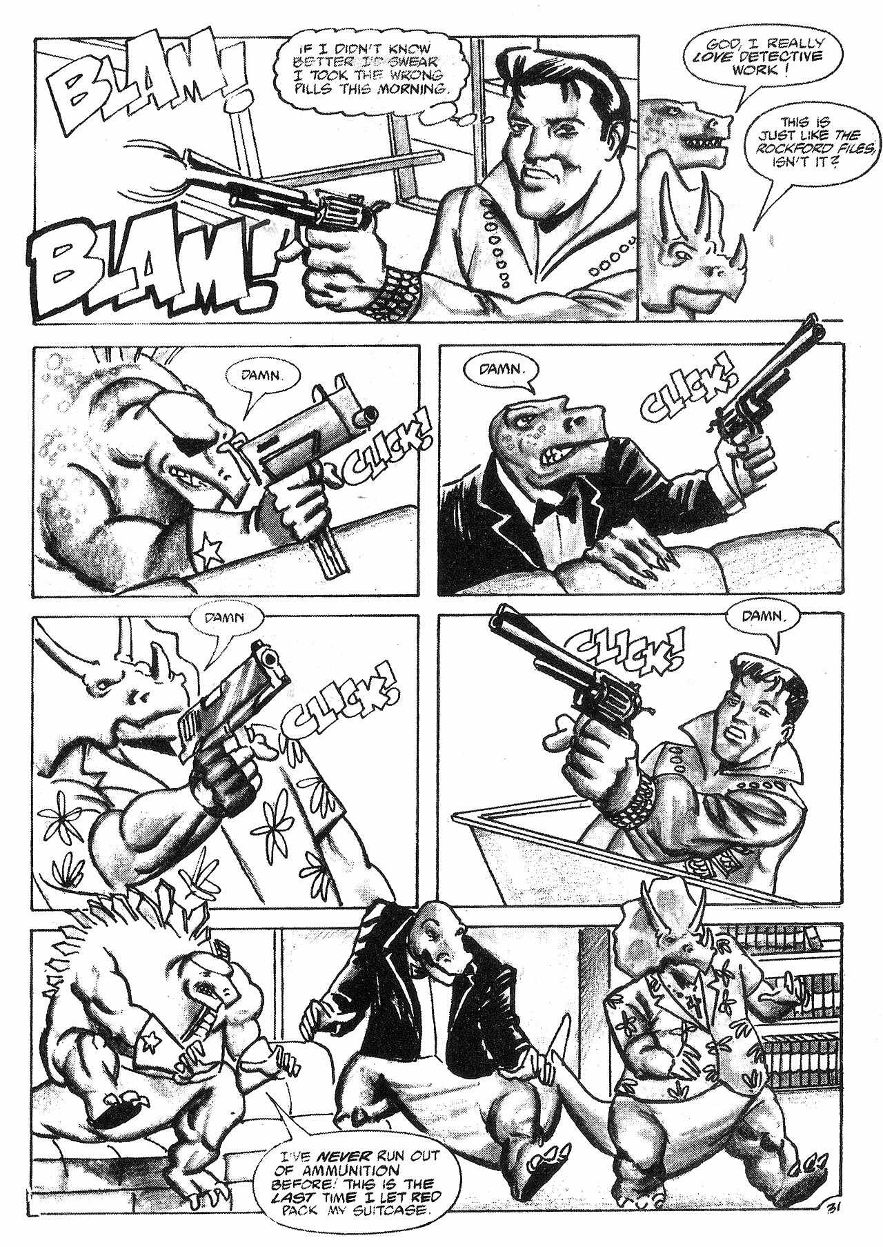 Read online Dinosaurs for Hire Fall Classic comic -  Issue # Full - 33