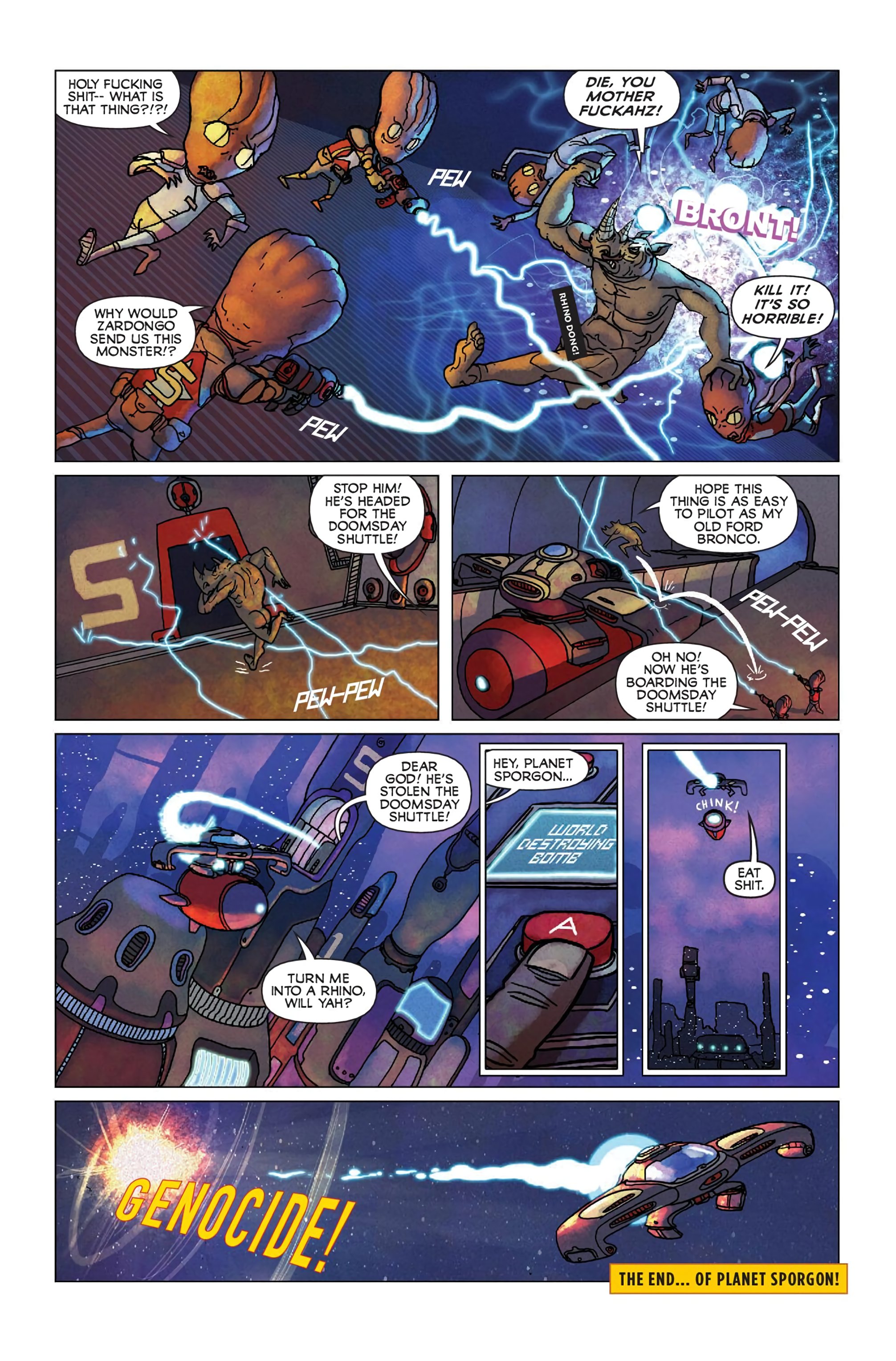 Read online God Hates Astronauts comic -  Issue # _The Omnimegabus (Part 2) - 7