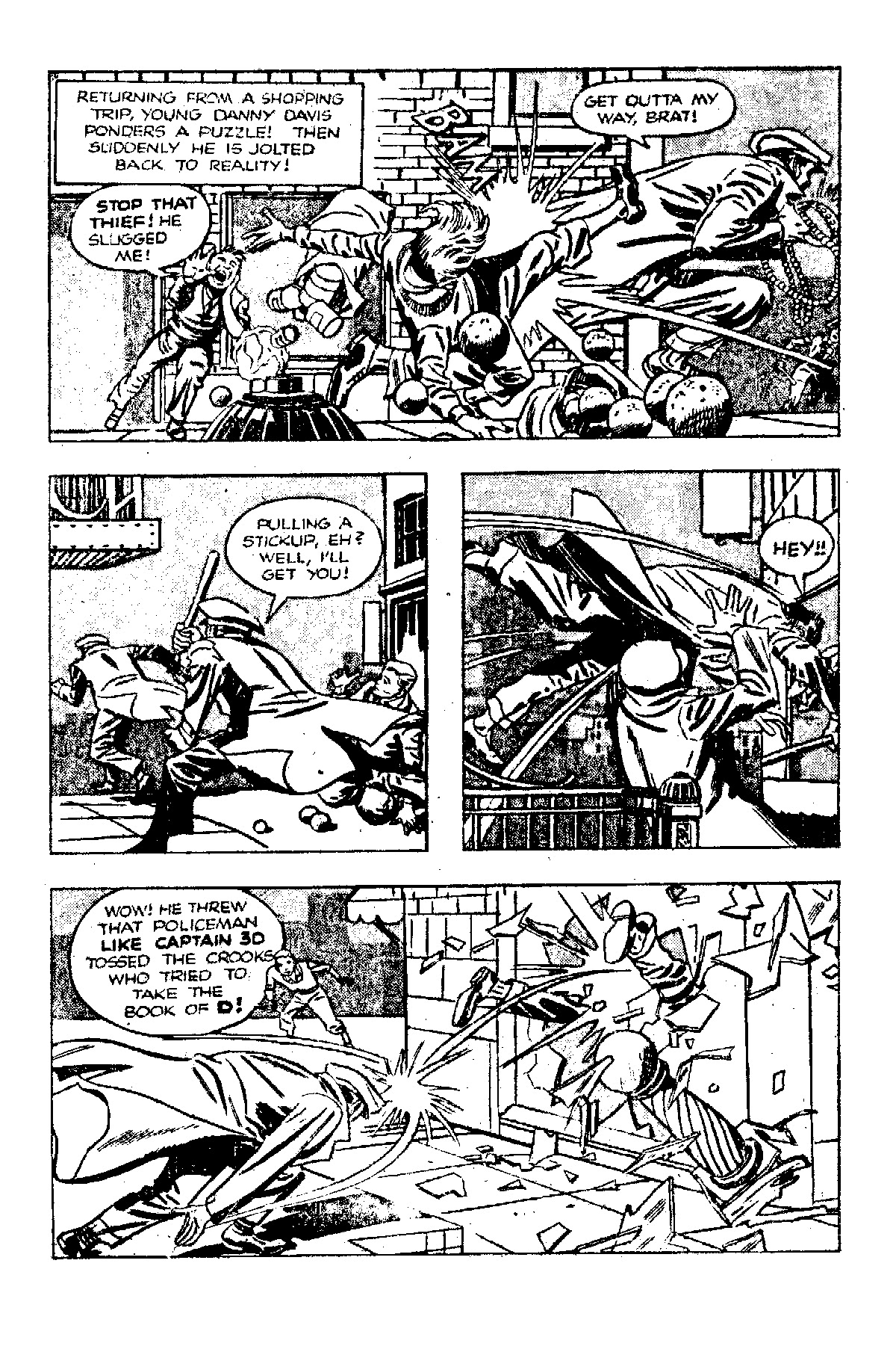 Read online Captain 3-D comic -  Issue # Full - 16