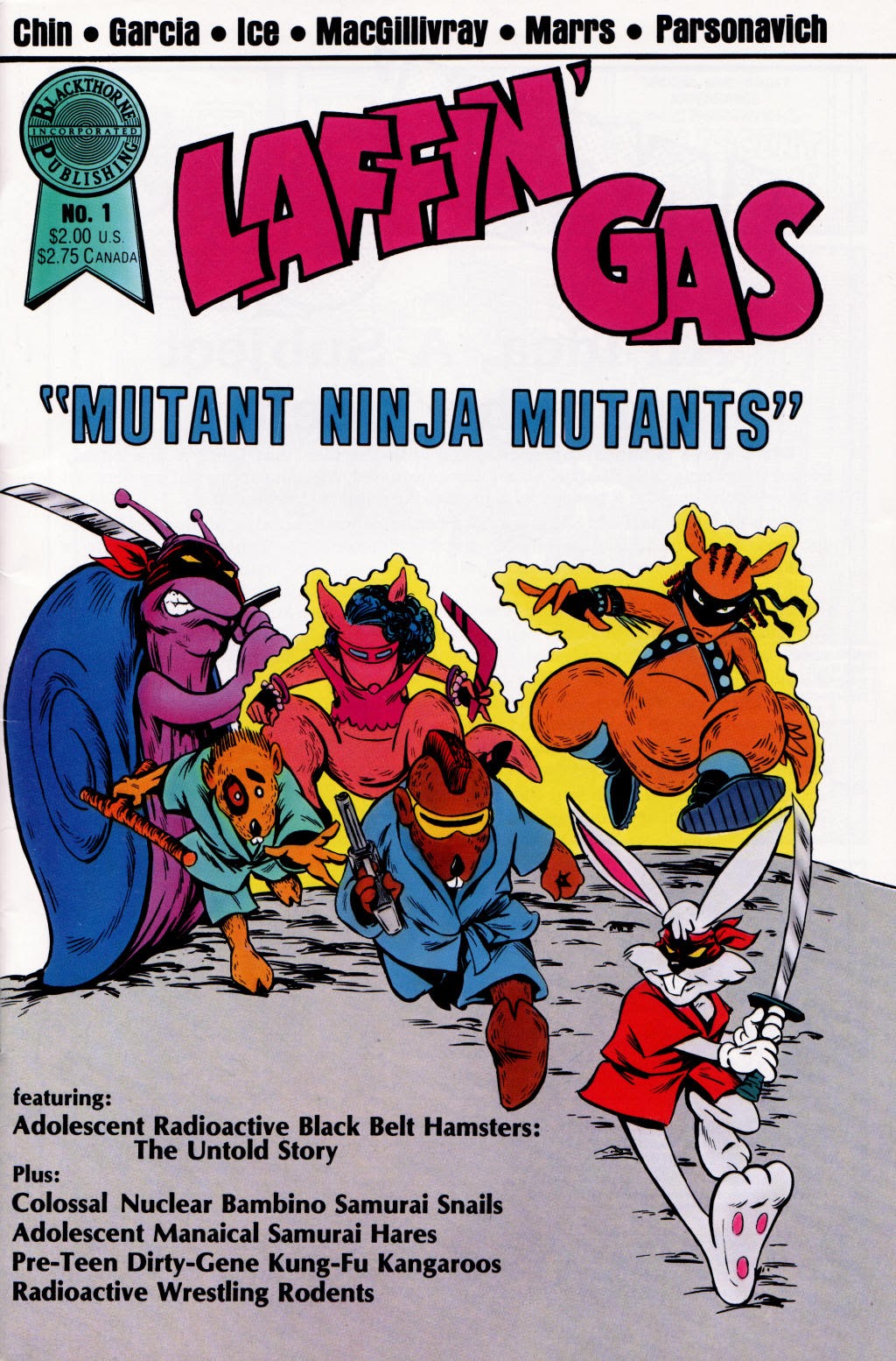 Read online Laffin' Gas comic -  Issue #1 - 1