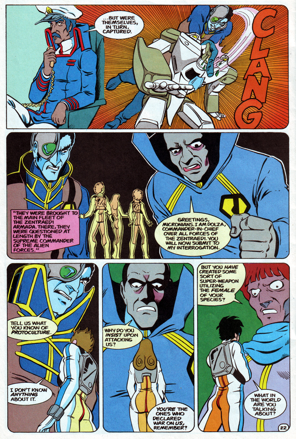 Read online Robotech The Macross Saga comic -  Issue #14 - 22