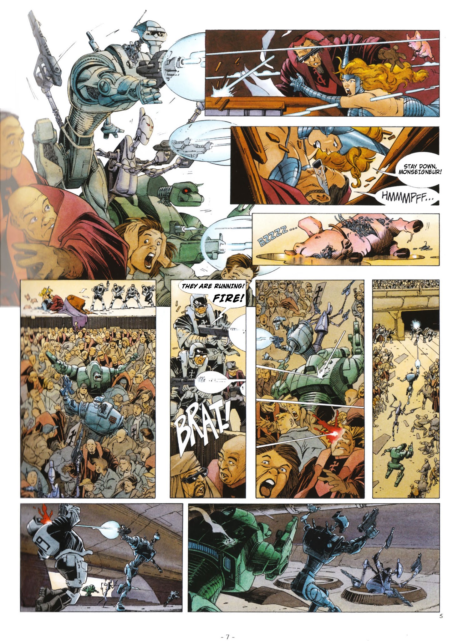 Read online Aquablue comic -  Issue #7 - 8