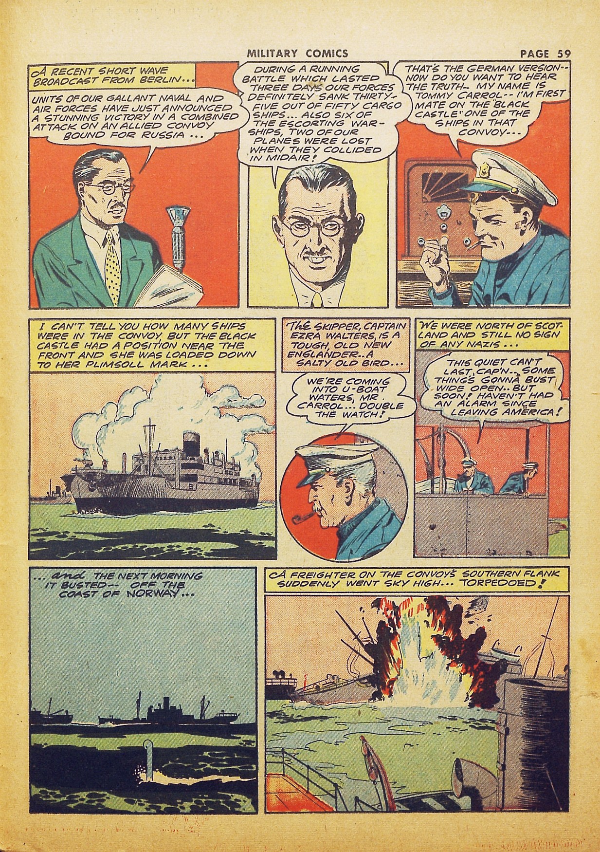 Read online Military Comics comic -  Issue #16 - 60