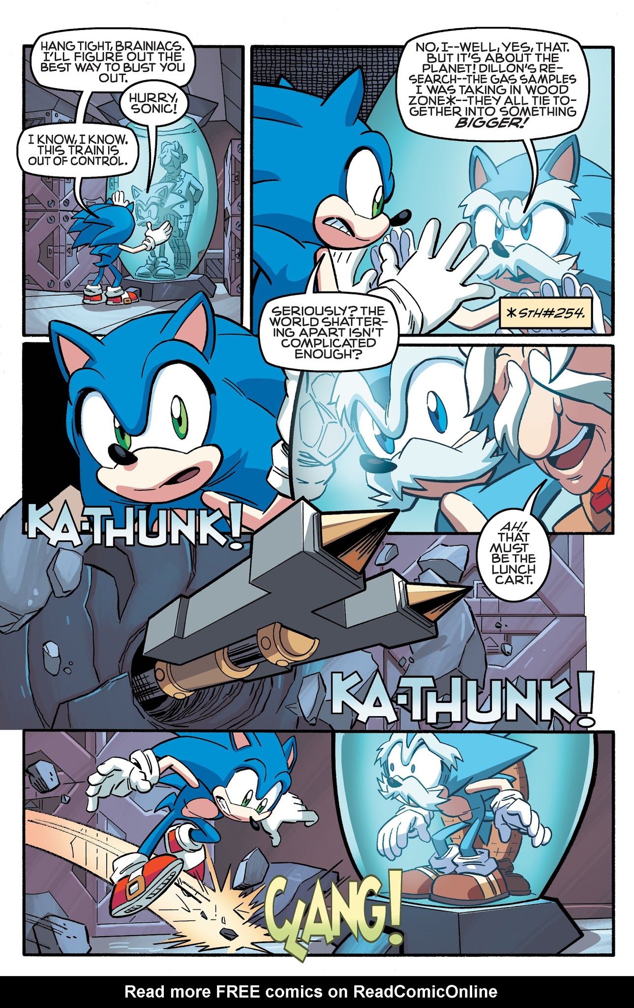 Read online Sonic The Hedgehog comic -  Issue #258 - 20