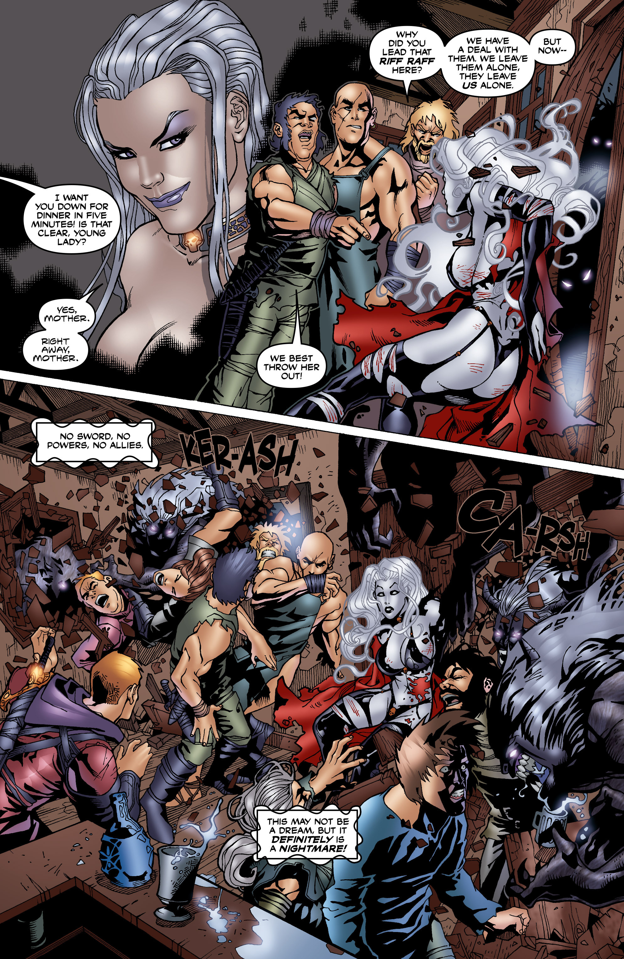 Read online Lady Death Origins comic -  Issue #5 - 25