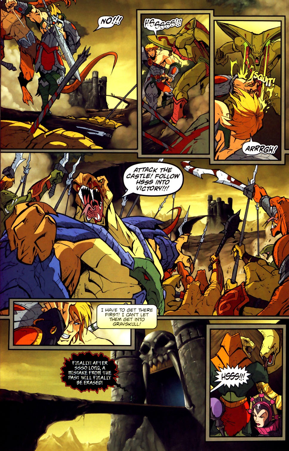 Read online Masters of the Universe Rise of the Snake Men comic -  Issue #3 - 14