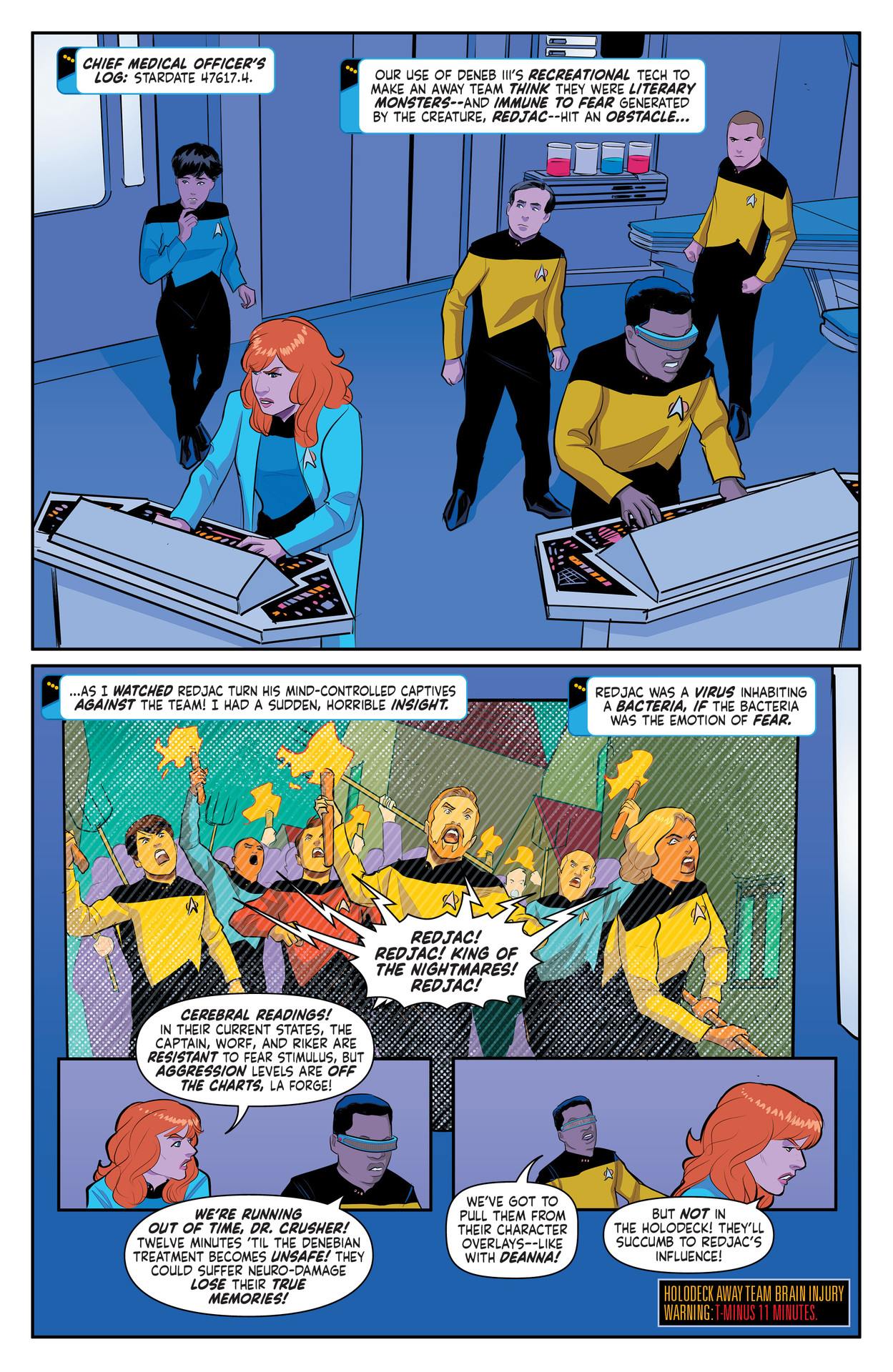 Read online Star Trek: Holo-Ween comic -  Issue #3 - 3