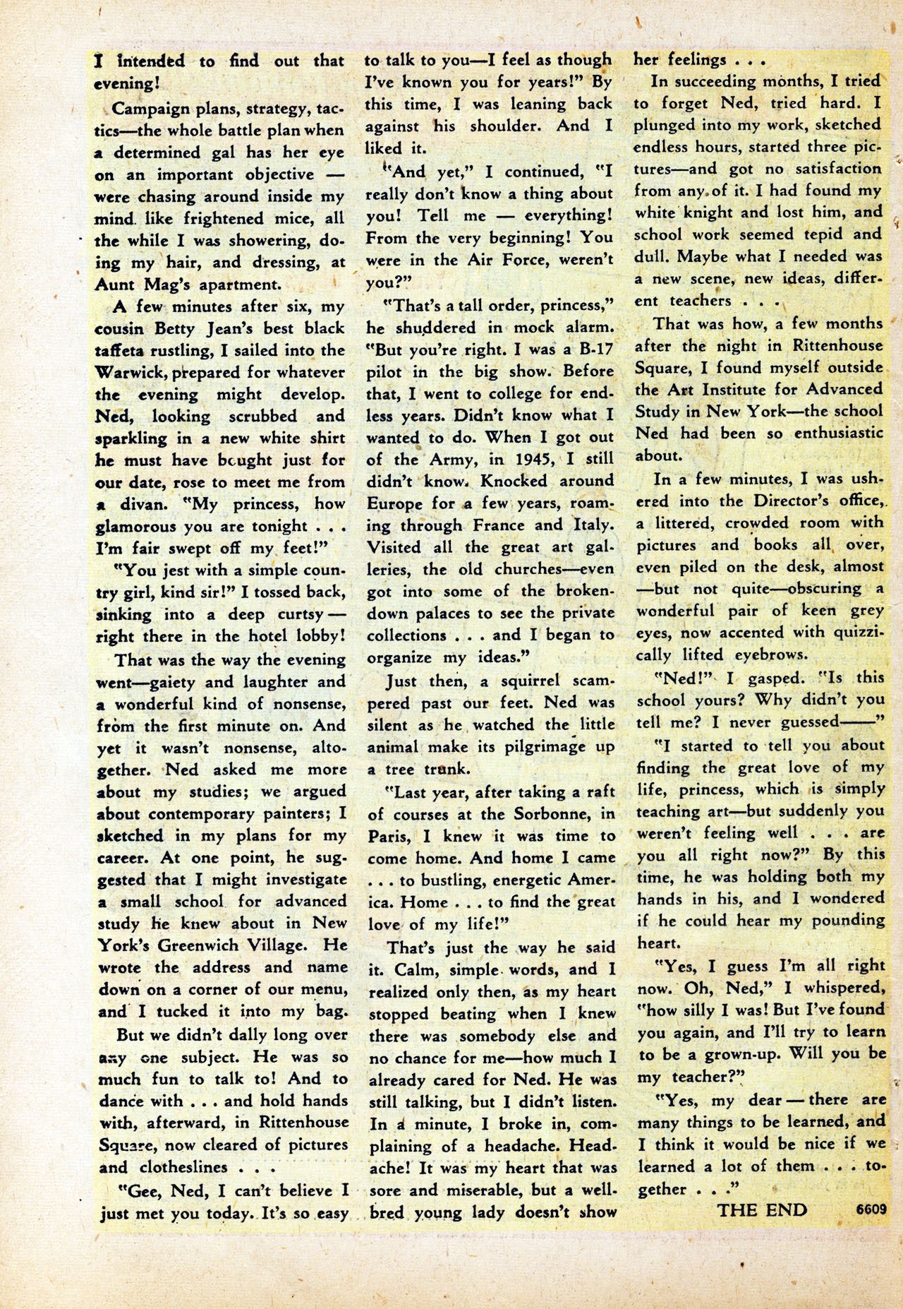 Read online My Love (1949) comic -  Issue #3 - 22
