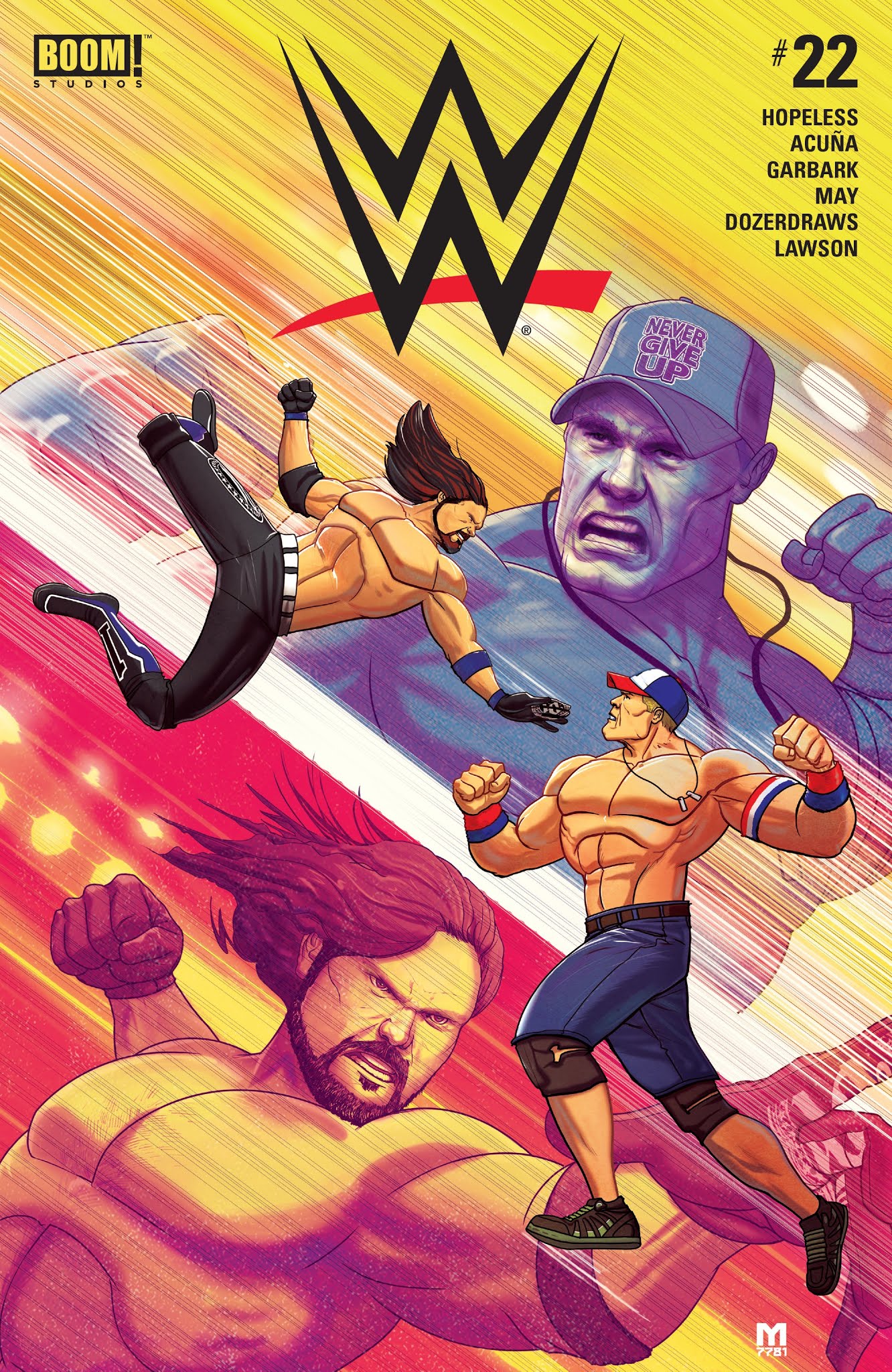 Read online WWE comic -  Issue #22 - 1